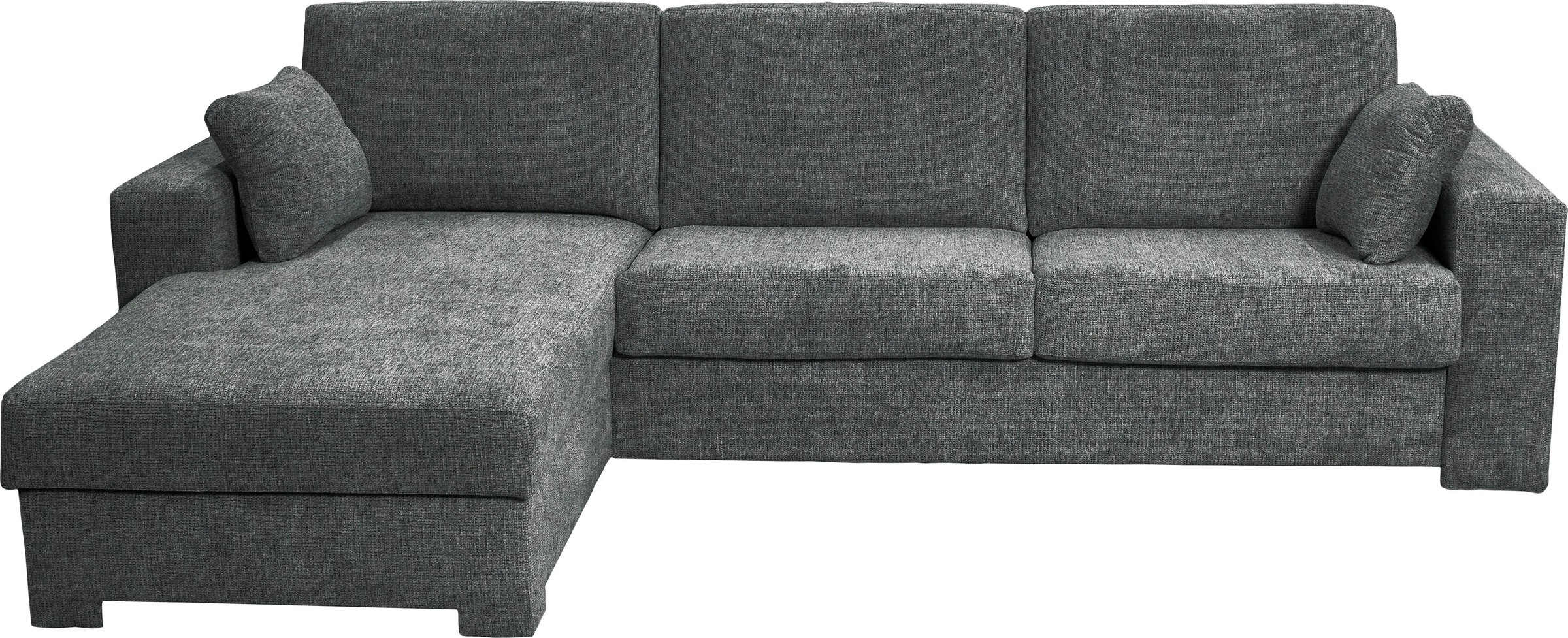 Home affaire Ecksofa »Roma "M" Matratzenhöhe 14 cm, Dauerschlaffunktion, mit Unterfederung,«, Liegemaße ca 143x198 cm, L-Form