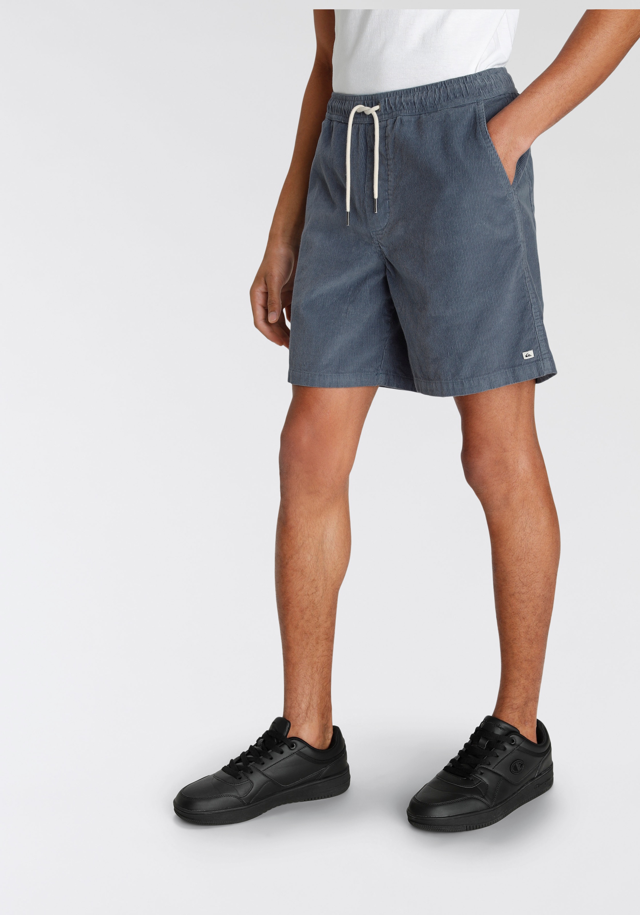 2. Bild von Quiksilver Bermudas »Herren Cordbermudas mit Gummizugbund und Bindeband«