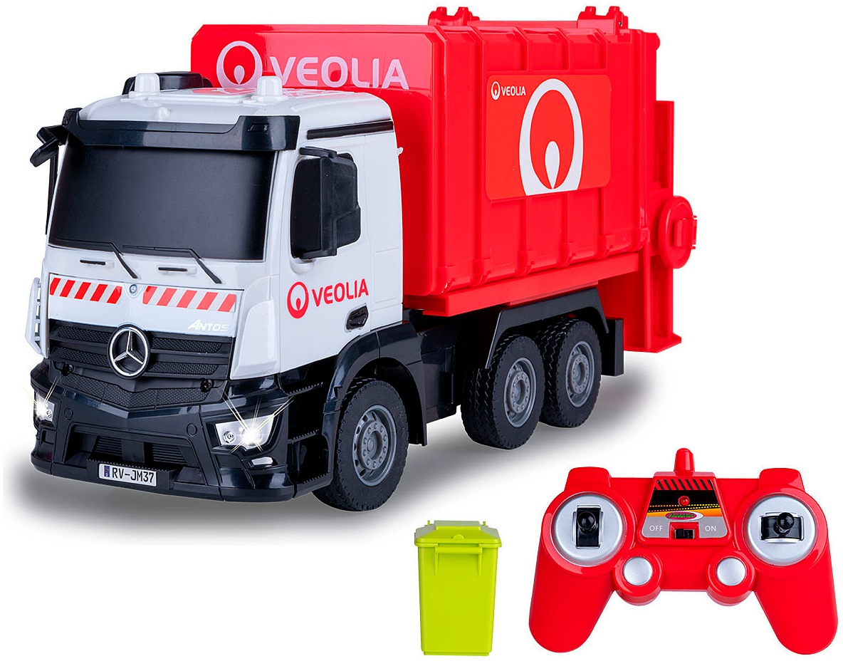 Jamara RC-LKW »Müllwagen Mercedes-Benz Antos 2,4GHz«, LED-Licht vorne; Maßstab 1:26