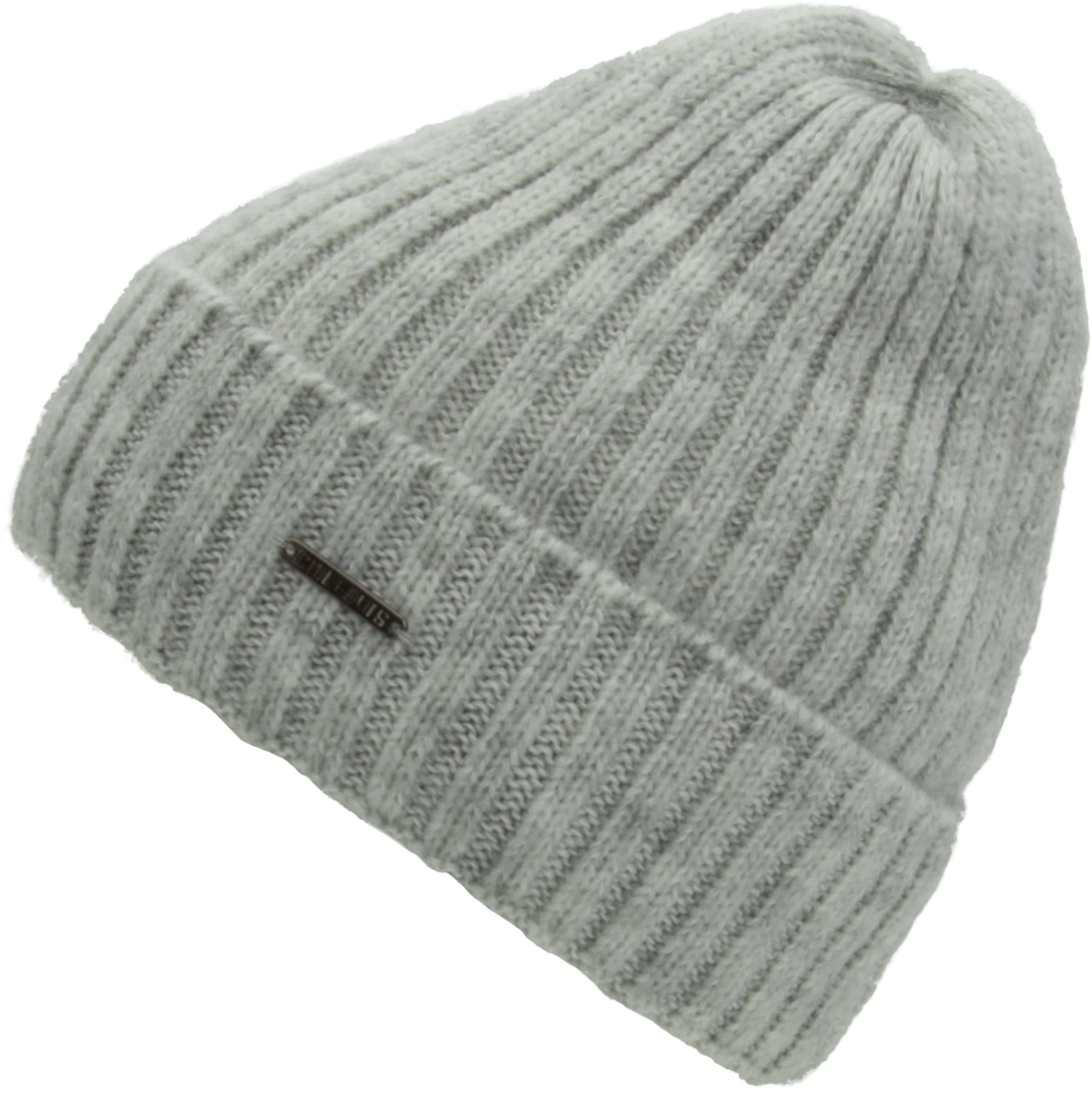 chillouts Beanie »Tuva Hat« in flexibler Passform ca. 53-62 cm, klassisches Rippstrick-Design