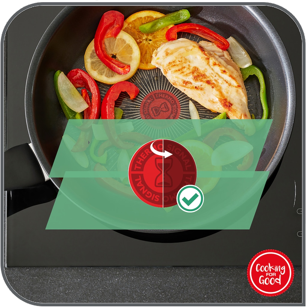 Tefal Bratpfanne »Resist«, Aluminium