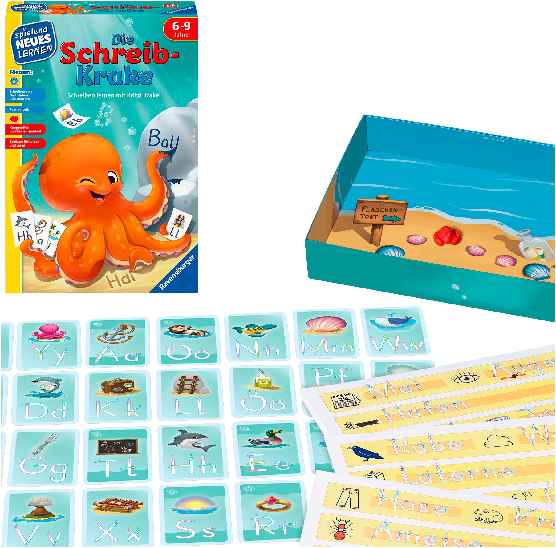 Ravensburger Spiel »Die Schreib-Krake«, Made in Europe