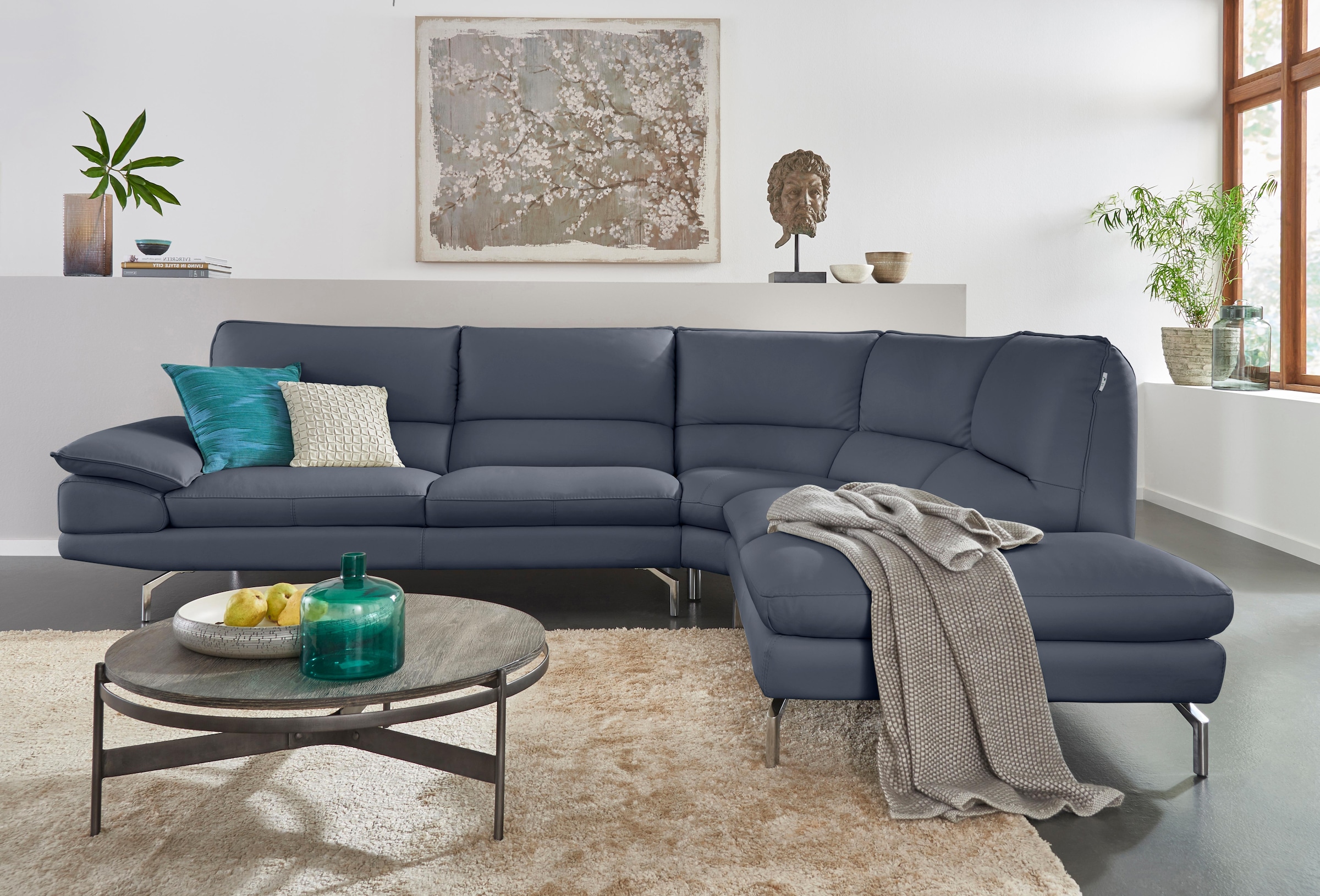 CALIA ITALIA Ecksofa »Dave, italienisches Designsofa L-Form, erstklassiger günstig online kaufen