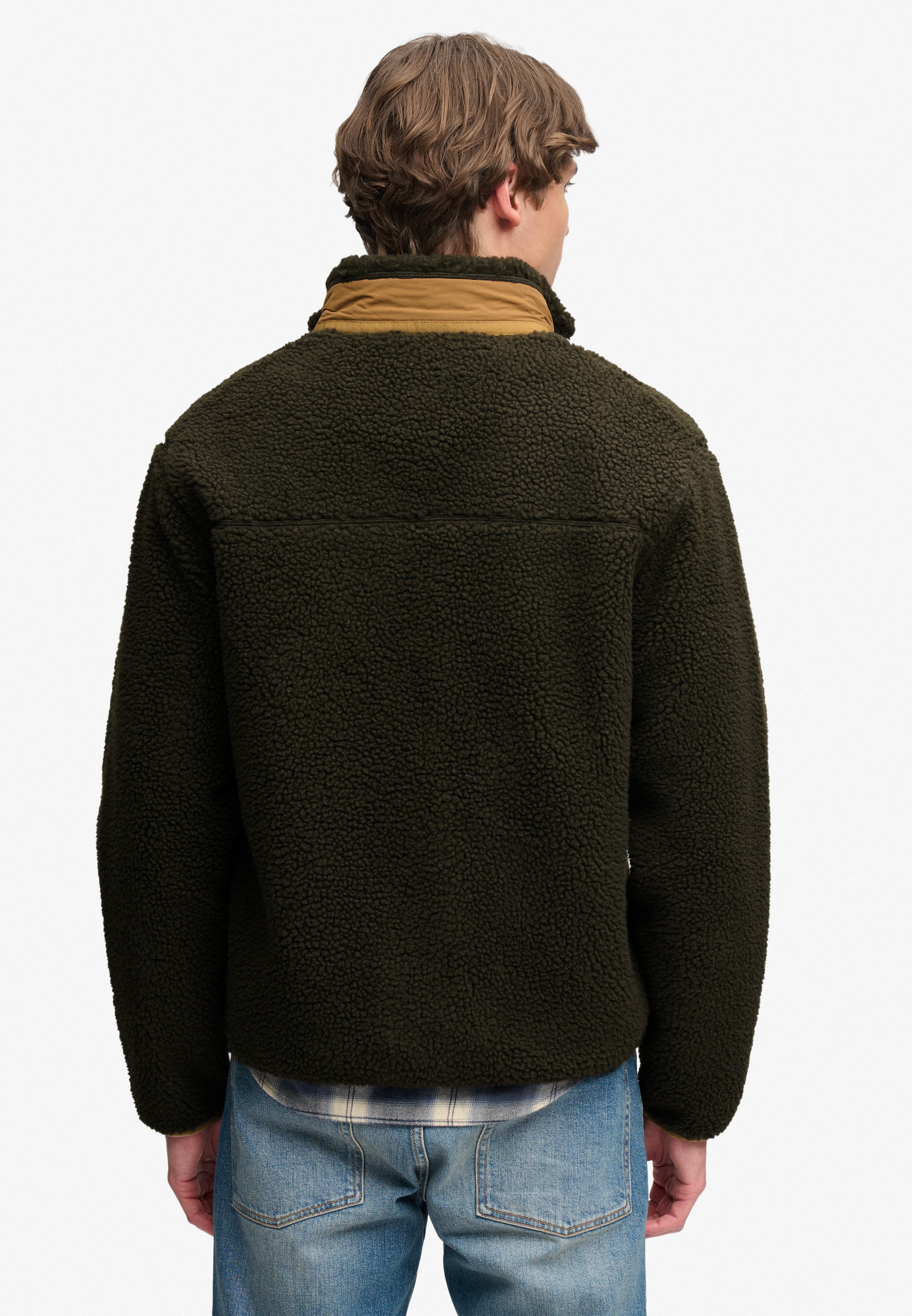 Superdry Sweatjacke »MOUNTAIN FULL ZIP FLEECE« Relaxed Fit, mit Reißverschluss, aus Fleece