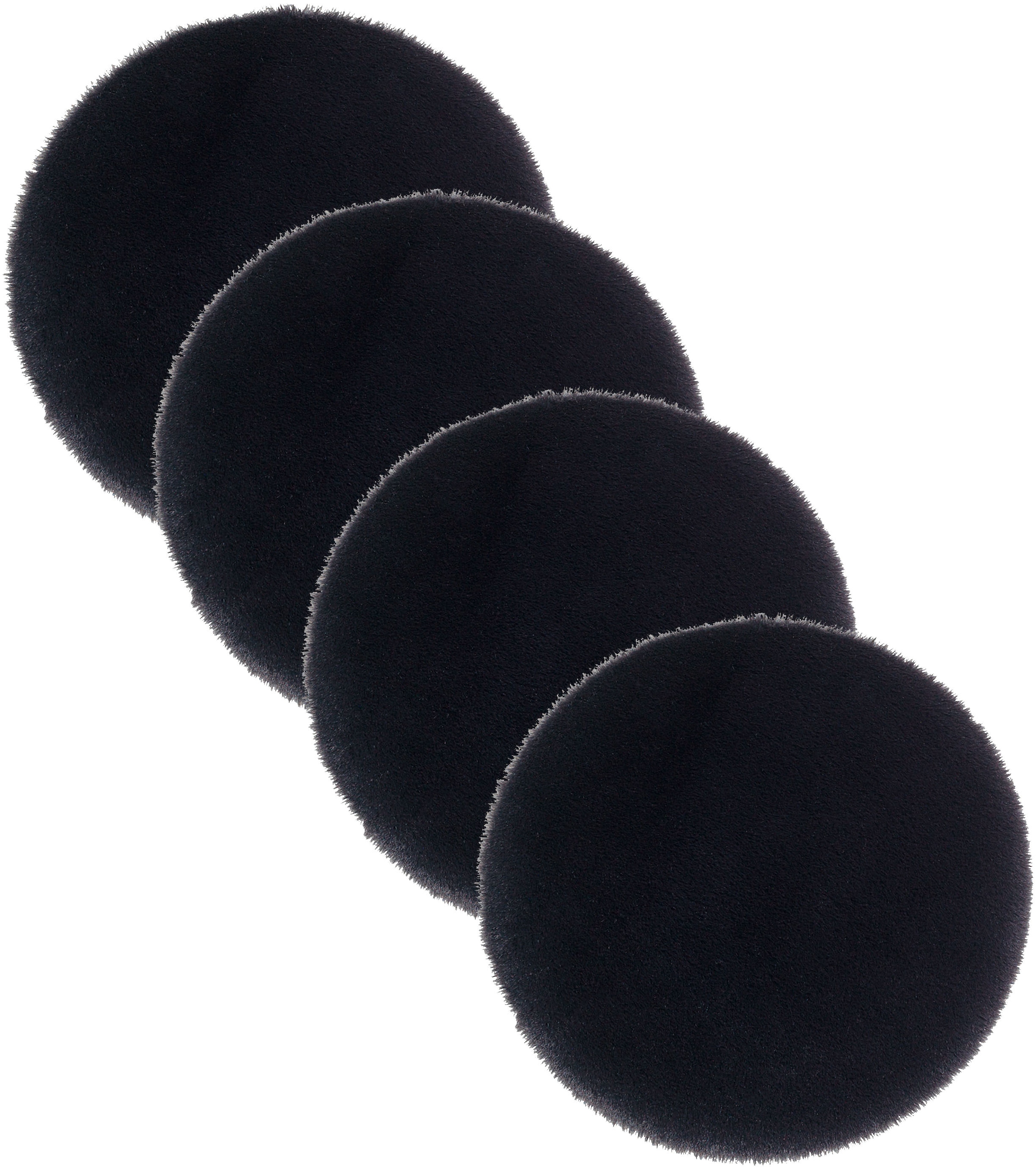 ASTRA Teppich »Elda«, rund, 13 mm Höhe, runde Dekofelle im 4 er Set, kusche günstig online kaufen