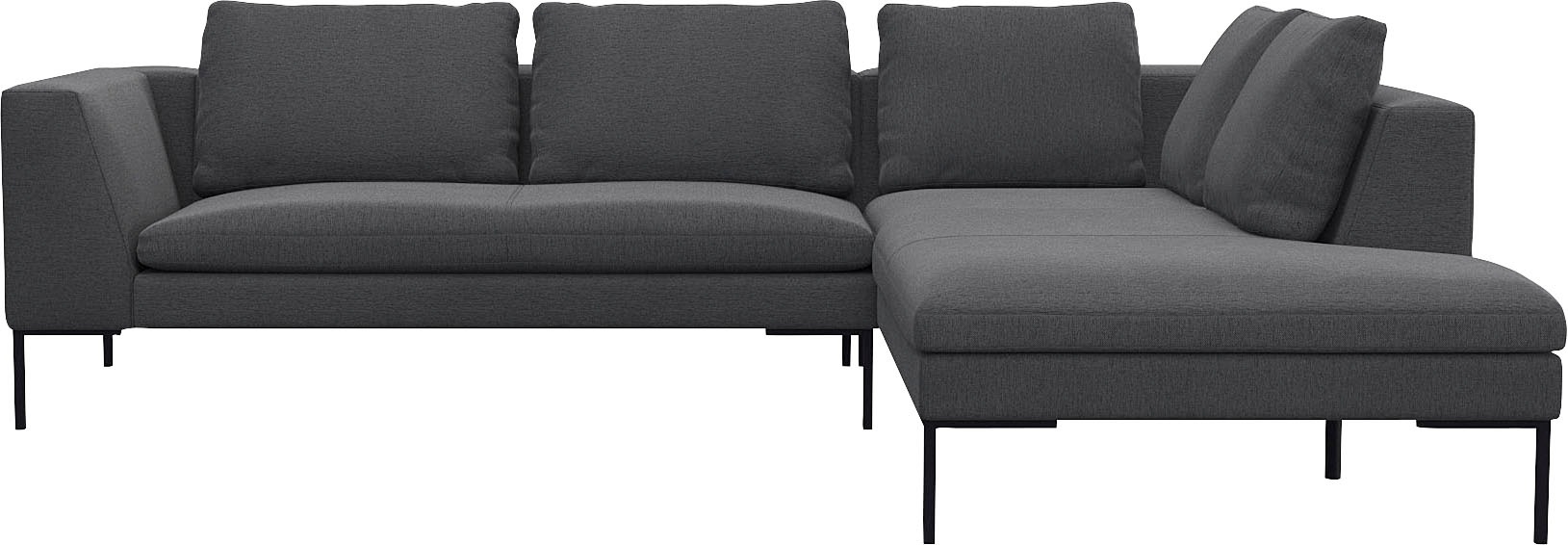 FLEXLUX Ecksofa »Loano, superbequemer Sitzkomfort durch Kaltschaum im Sitz« günstig online kaufen