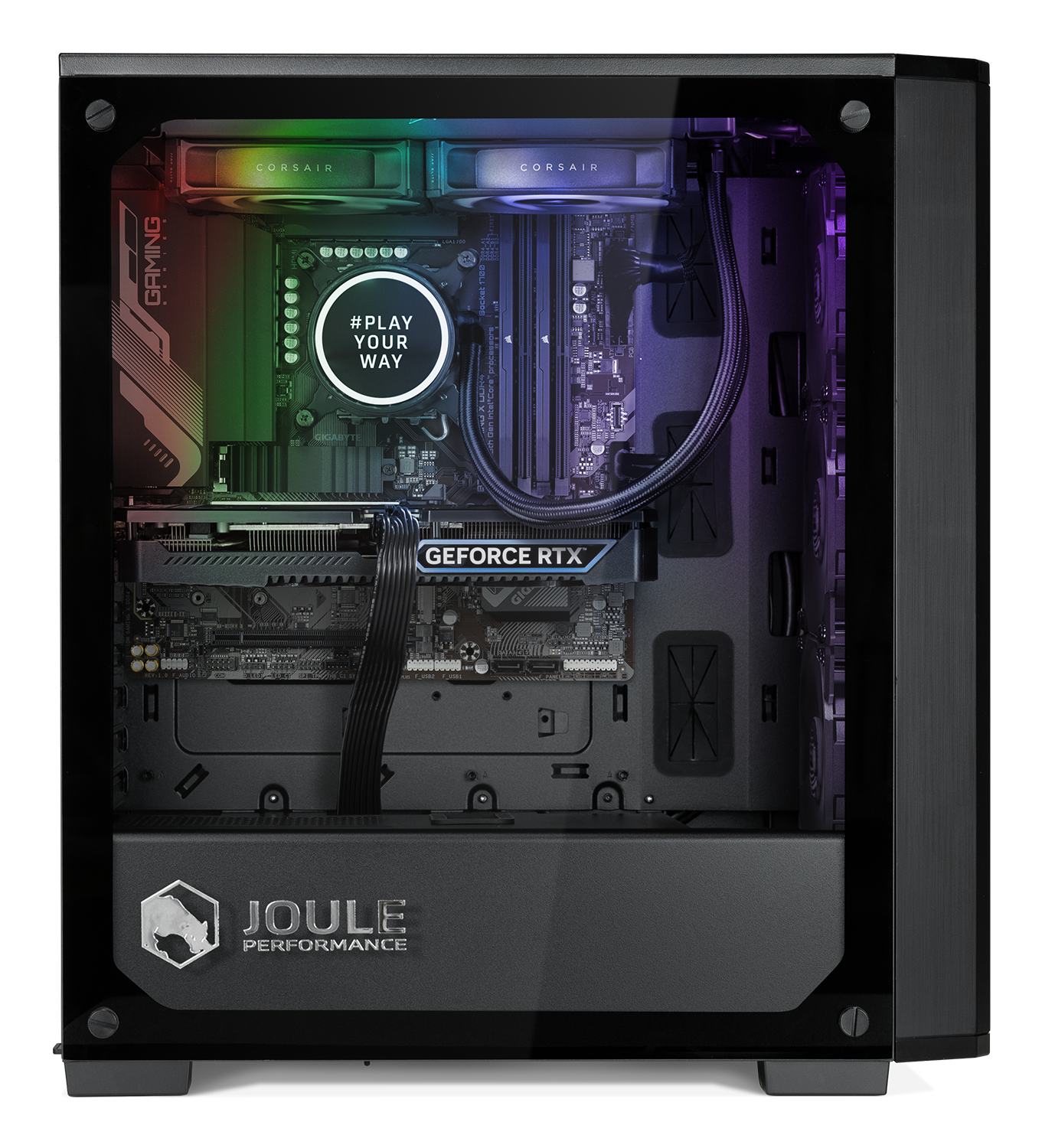 Joule Performance Gaming-PC »Gaming PC RTX5070TI R9 32GB 2TB L1134988«, Wasserkühlung