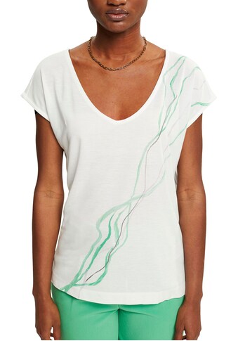 Esprit Collection T-Shirt, mit dekorativem Print an Vorder- und Rückseite kaufen
