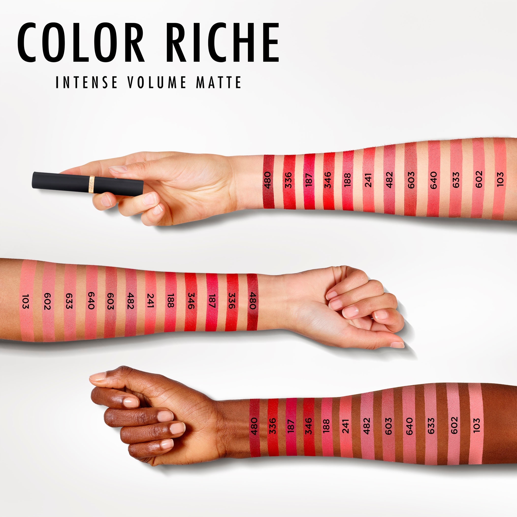 4. Bild von L'ORÉAL PARIS Lippenstift »Color Riche Intense Volume Matte«