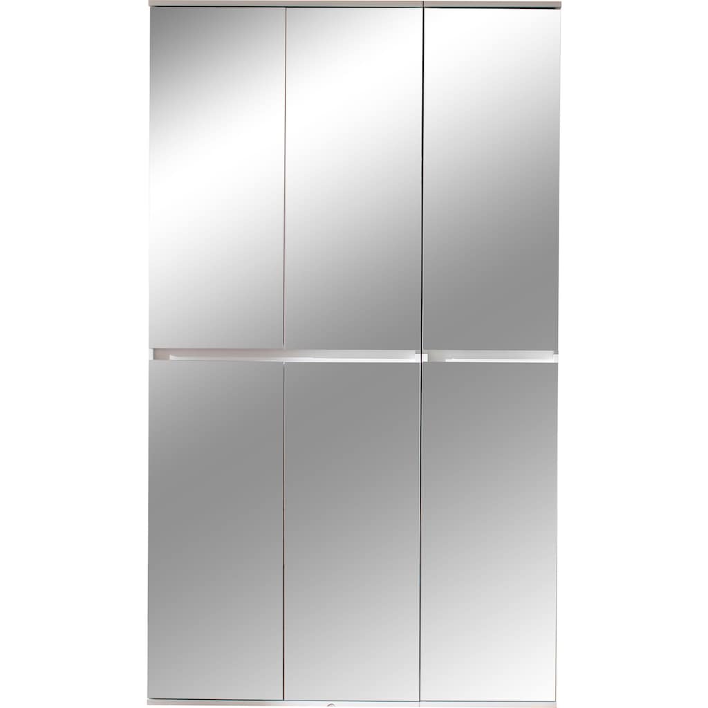 trendteam Garderobenschrank »Mirror«, (Set, 2 Stück)