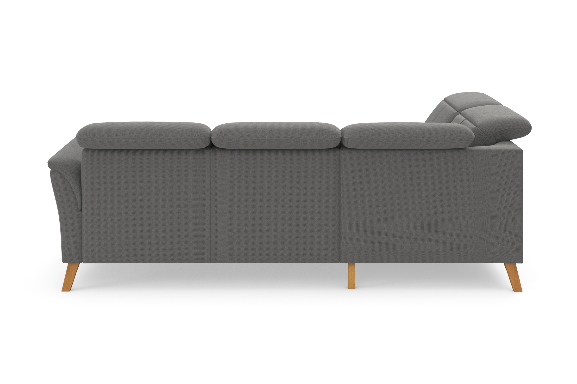 sit&more Ecksofa »Romero L-Form«, wahlweise mit oder ohne TV-Funktion, Bettfunktion, Bettkasten