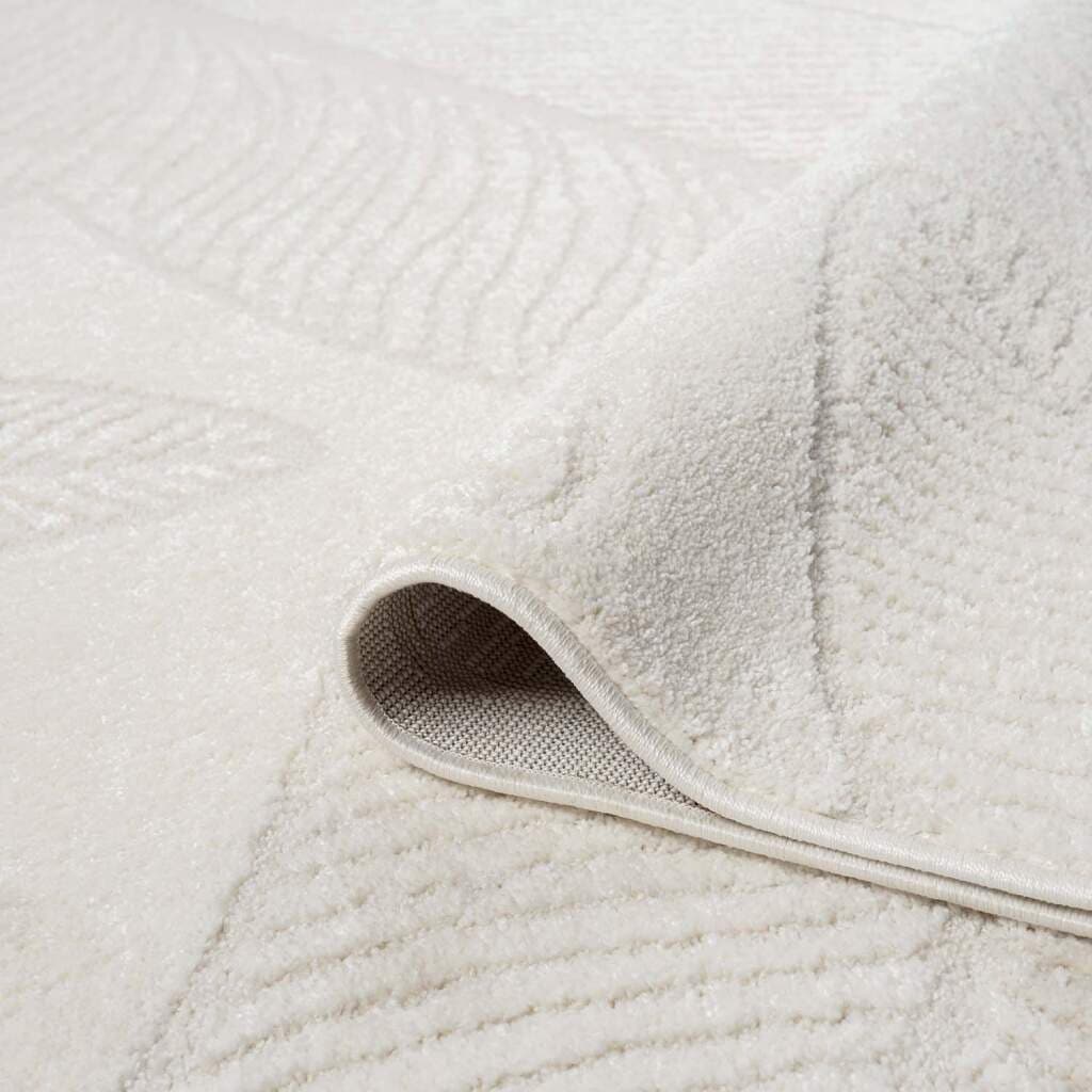 Carpet City Teppich »LOUNGE 0629«, rechteckig, 15 mm Höhe, Kurzflor-Teppich Modern, Hoch-Tief-Struktur, Wohnzimmer, Schlafzimmer