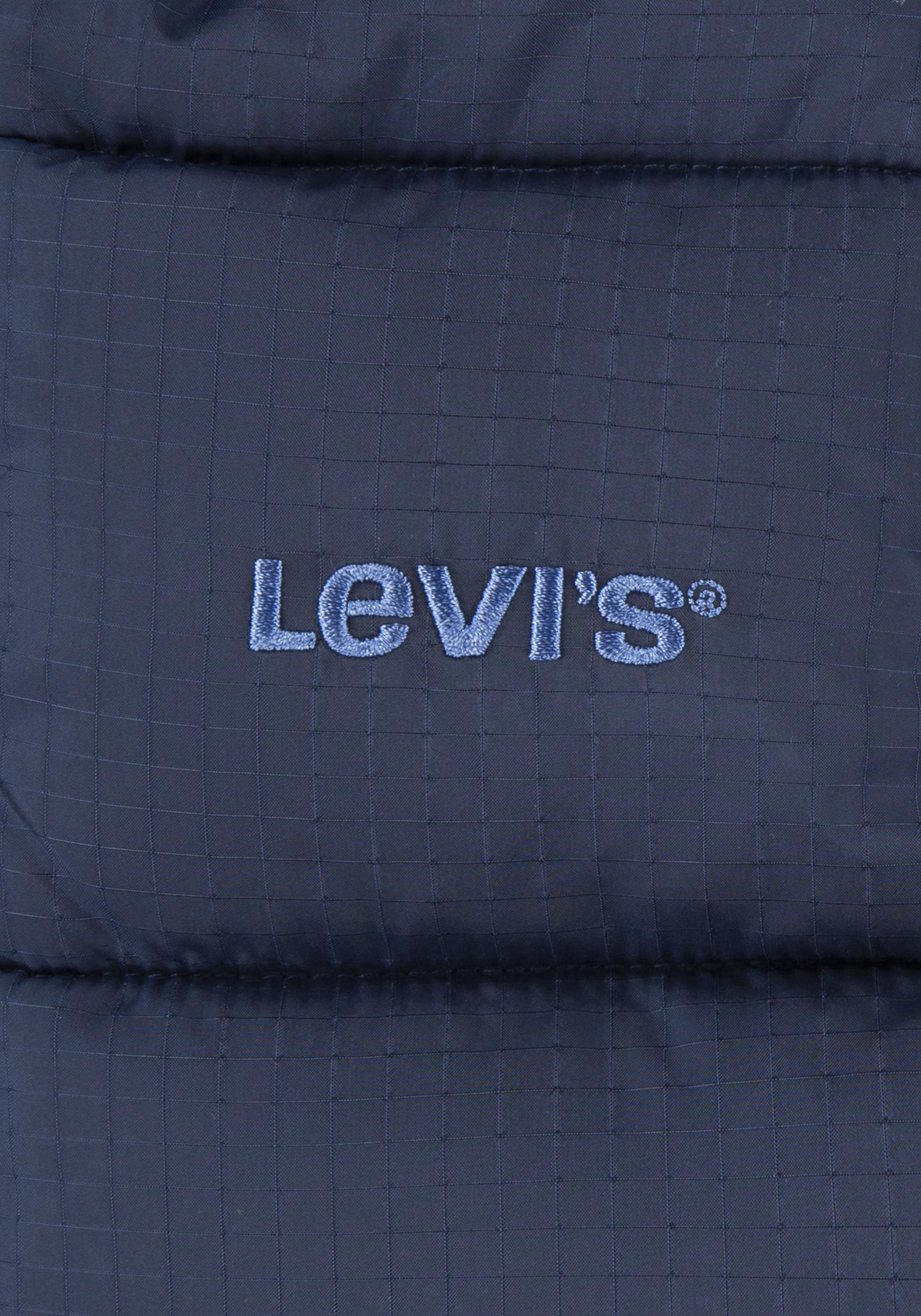 Levi's® Kids Steppweste »LVB ESSENTIAL VEST«, mit farblich abgesetztem Reißverschluss