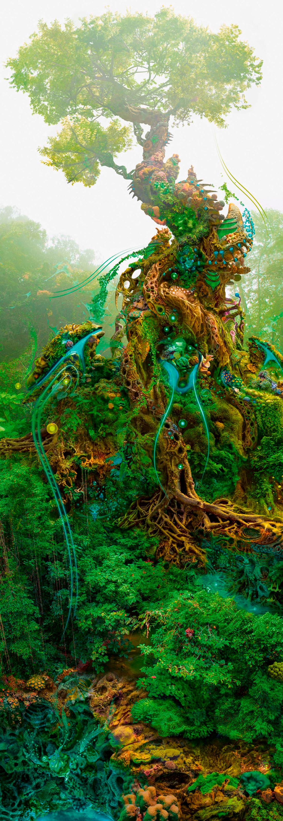 HEYE Puzzle »Cyanide Tree, Enigma Trees«, Made in Germany