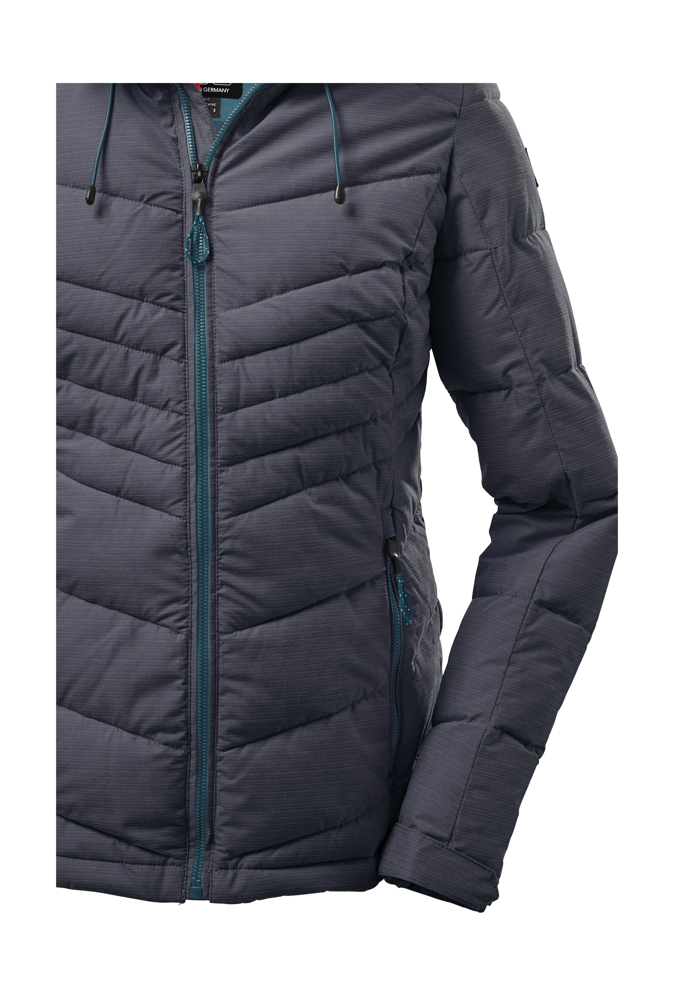 Killtec Steppjacke »KOW 149 WMN QLTD JCKT« Wasser- und windabweisend, atmungsaktiv, abnehmbare Kapuze