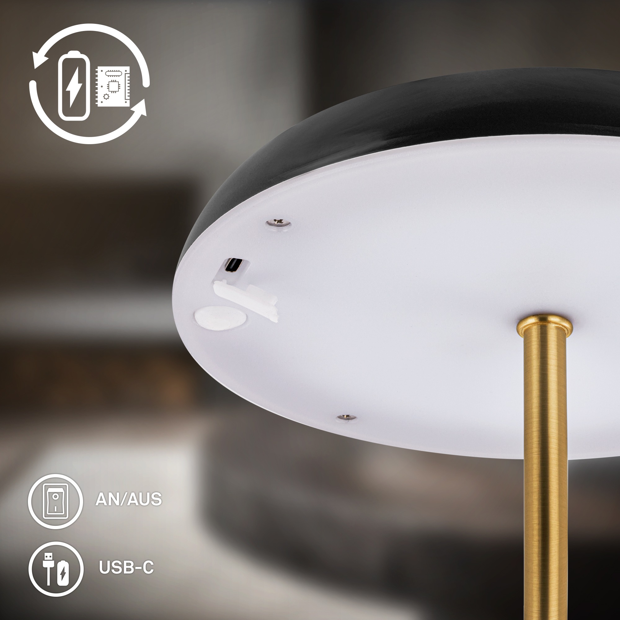 Briloner Leuchten LED Außen-Tischleuchte »CAXA 7573015«