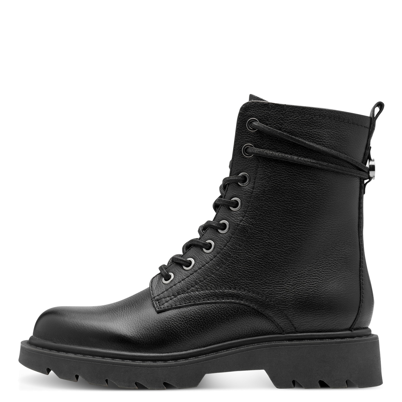 Tamaris Schnürstiefelette, Blockabsatz, Schnürboots mit schaftumwickelnenden Schnürsenkeln