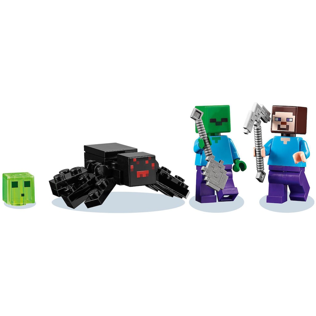 LEGO® Konstruktionsspielsteine »Die verlassene Mine (21166), LEGO® Minecraft™«, (248 St.)