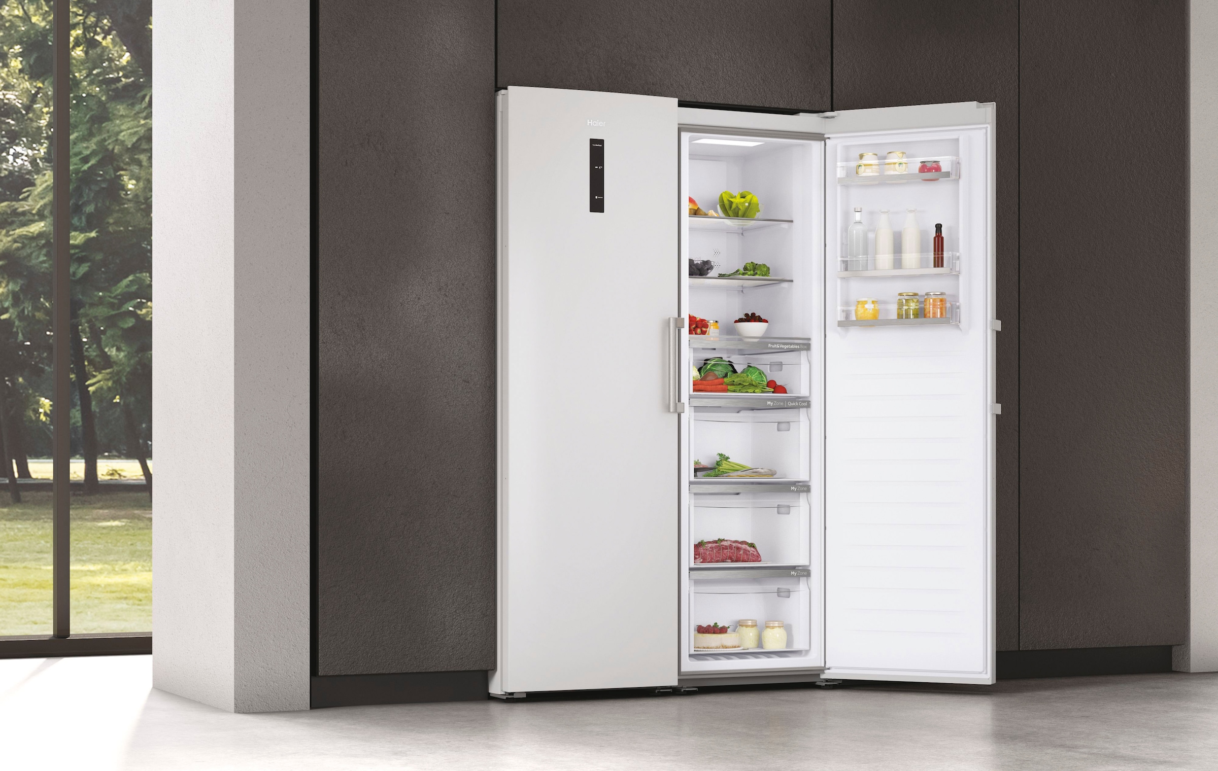 Haier Kühlschrank, H3R-330WNA, 190,5 cm hoch, 59,5 cm breit jetzt im %Sale