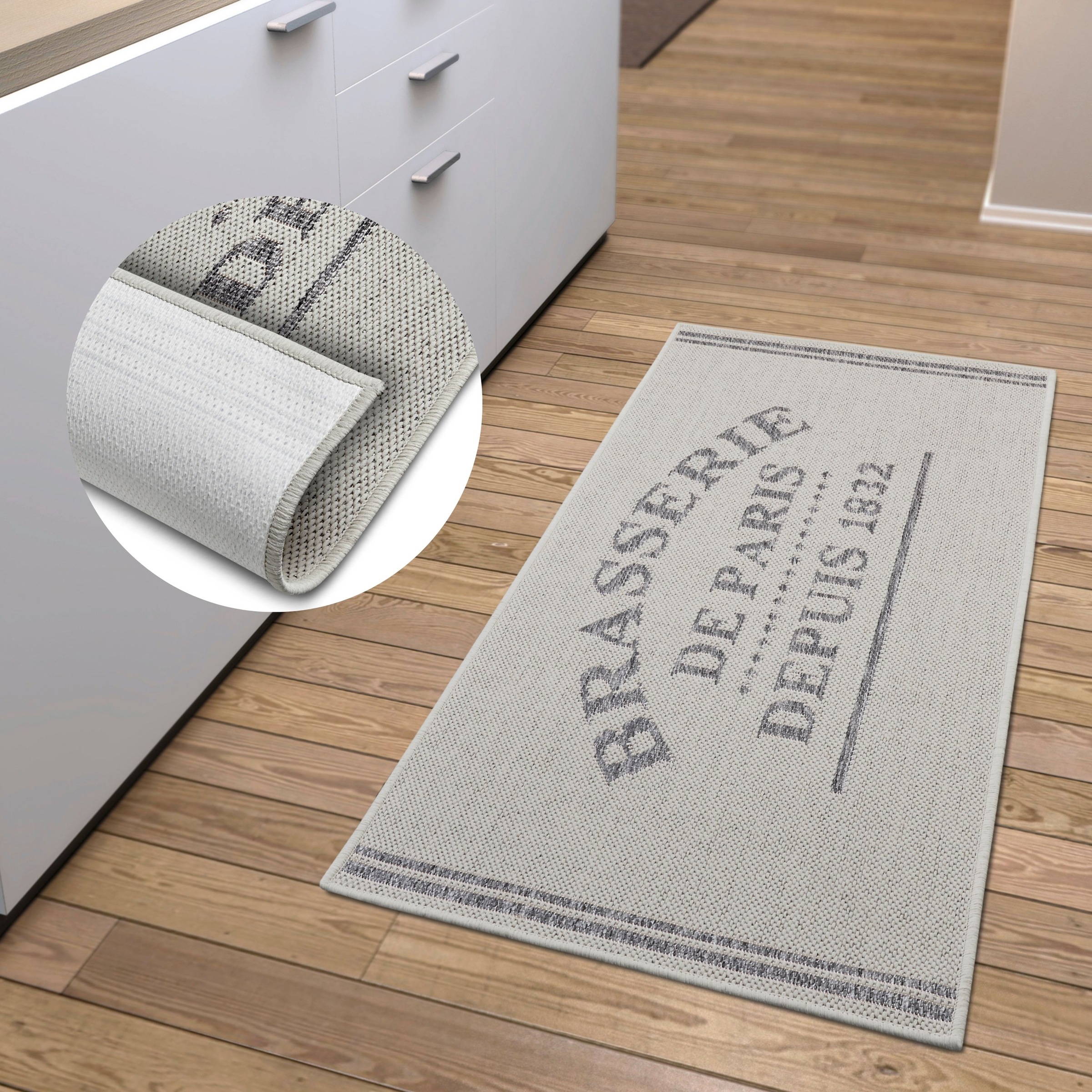 HANSE Home Küchenläufer »Brasserie de Paris«, rechteckig, 5 mm Höhe, Läufer günstig online kaufen