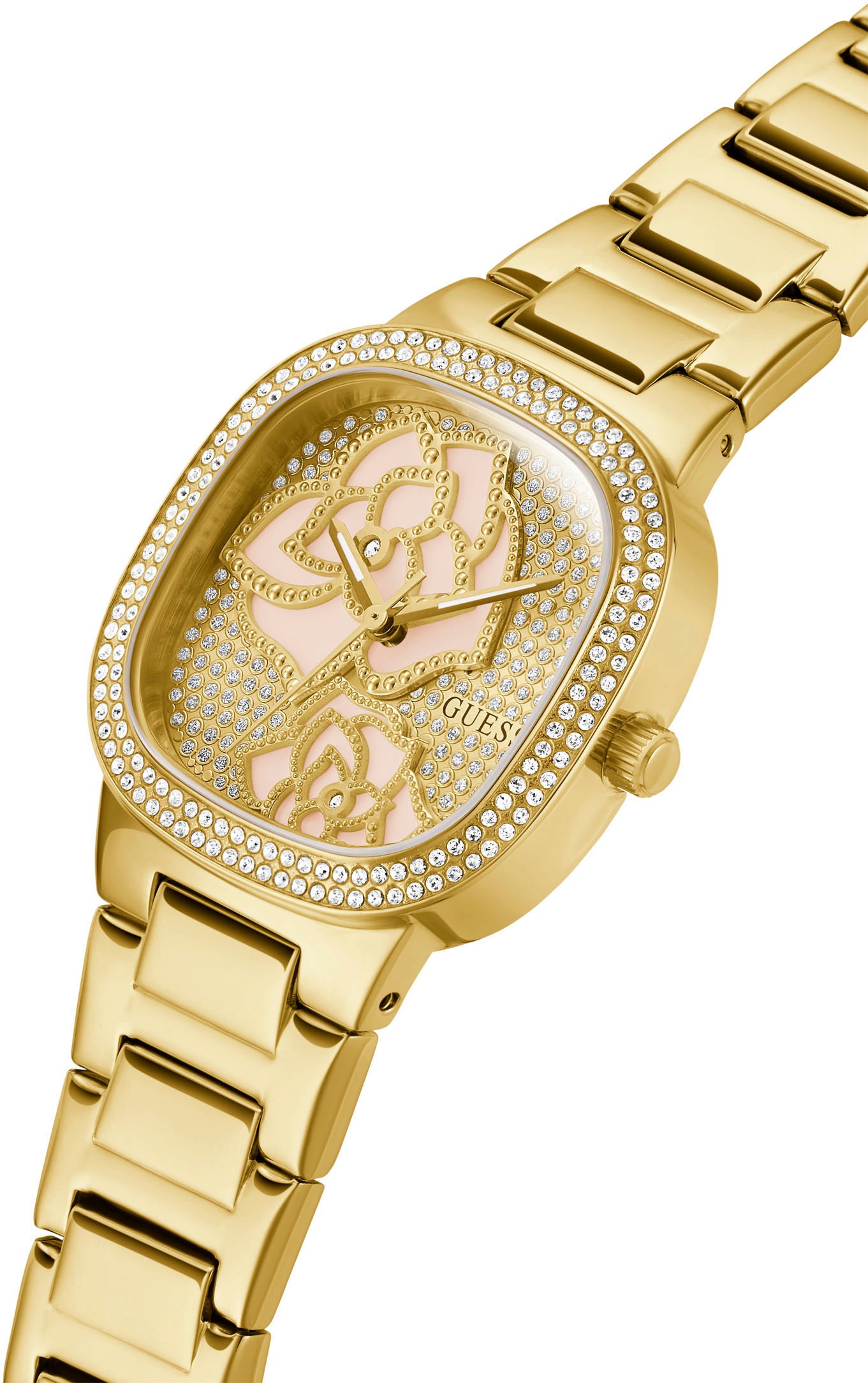 Guess Quarzuhr »ROSE BUD«, Armbanduhr, Damenuhr