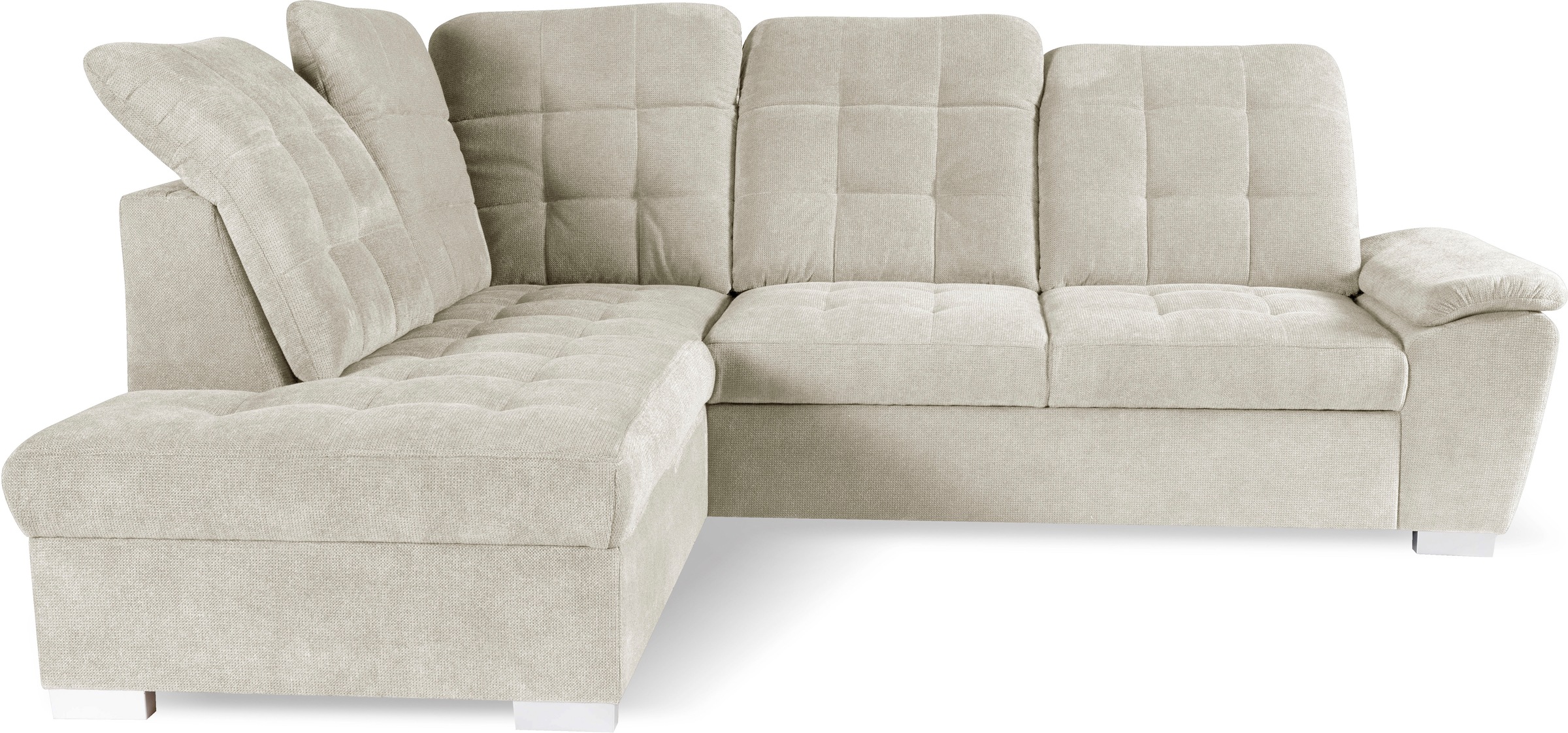 WERK2 Ecksofa »Brindisi, Multifunktion, bequem & komfortabel, Breite 263cm, günstig online kaufen