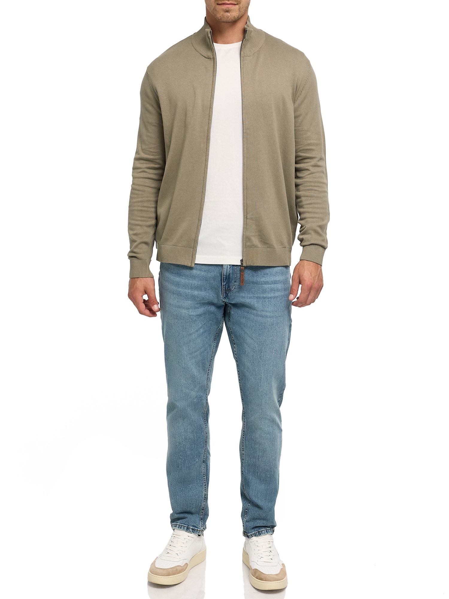 Indicode Strickjacke »INArkmill cardigan« Baumwolle, regular fit