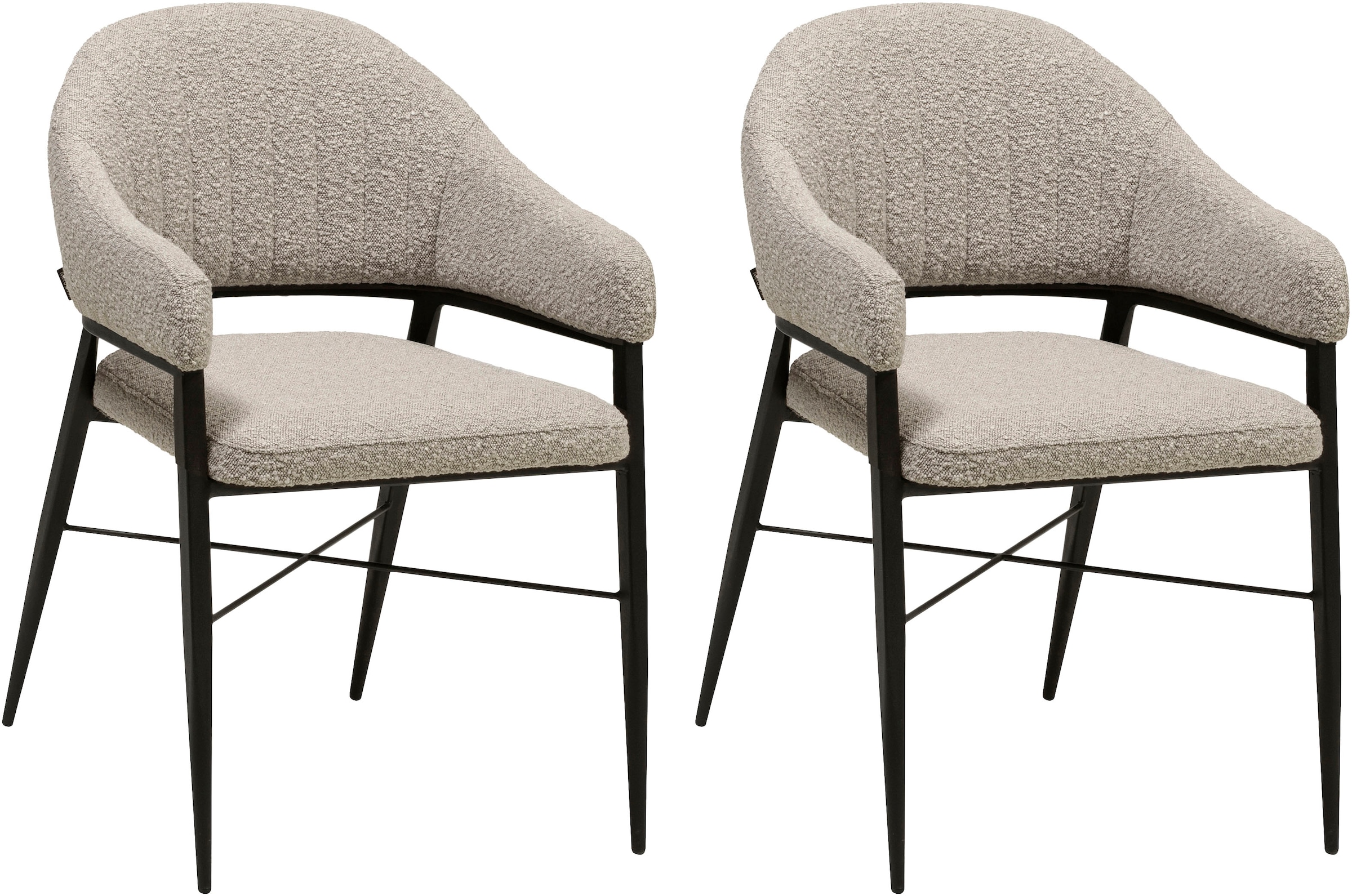 OMG Design Armlehnstuhl »Roma« (Set) 2 Stk. Stoff bequemer Esszimmerstuhl, günstig online kaufen