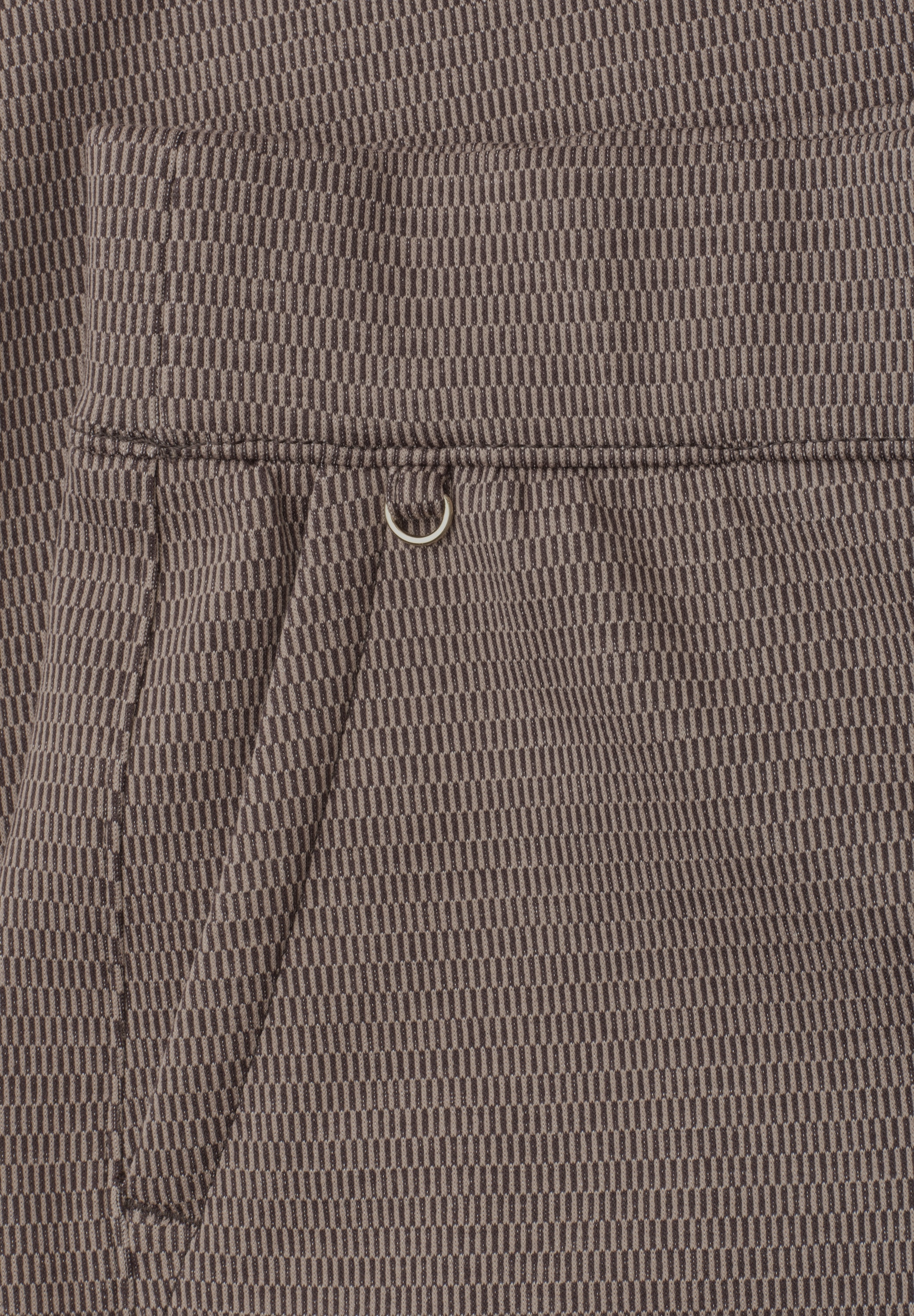 STREET ONE Culotte  Stoffhose aus Jersey mit Jacquard Dessin