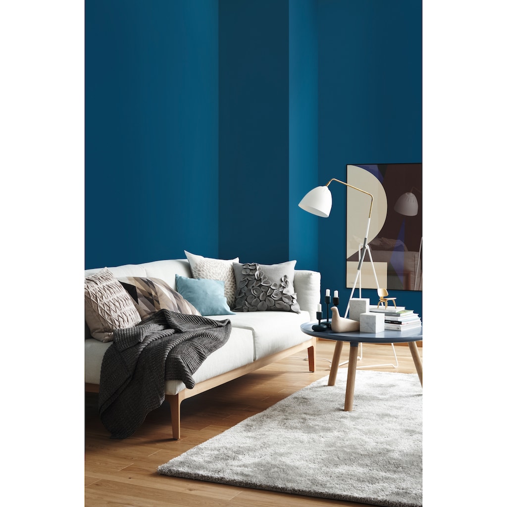 SCHÖNER WOHNEN-Kollektion Wand- und Deckenfarbe »Trendfarbe«, 2,5 Liter, Riviera, hochdeckende Wandfarbe - für Allergiker geeignet