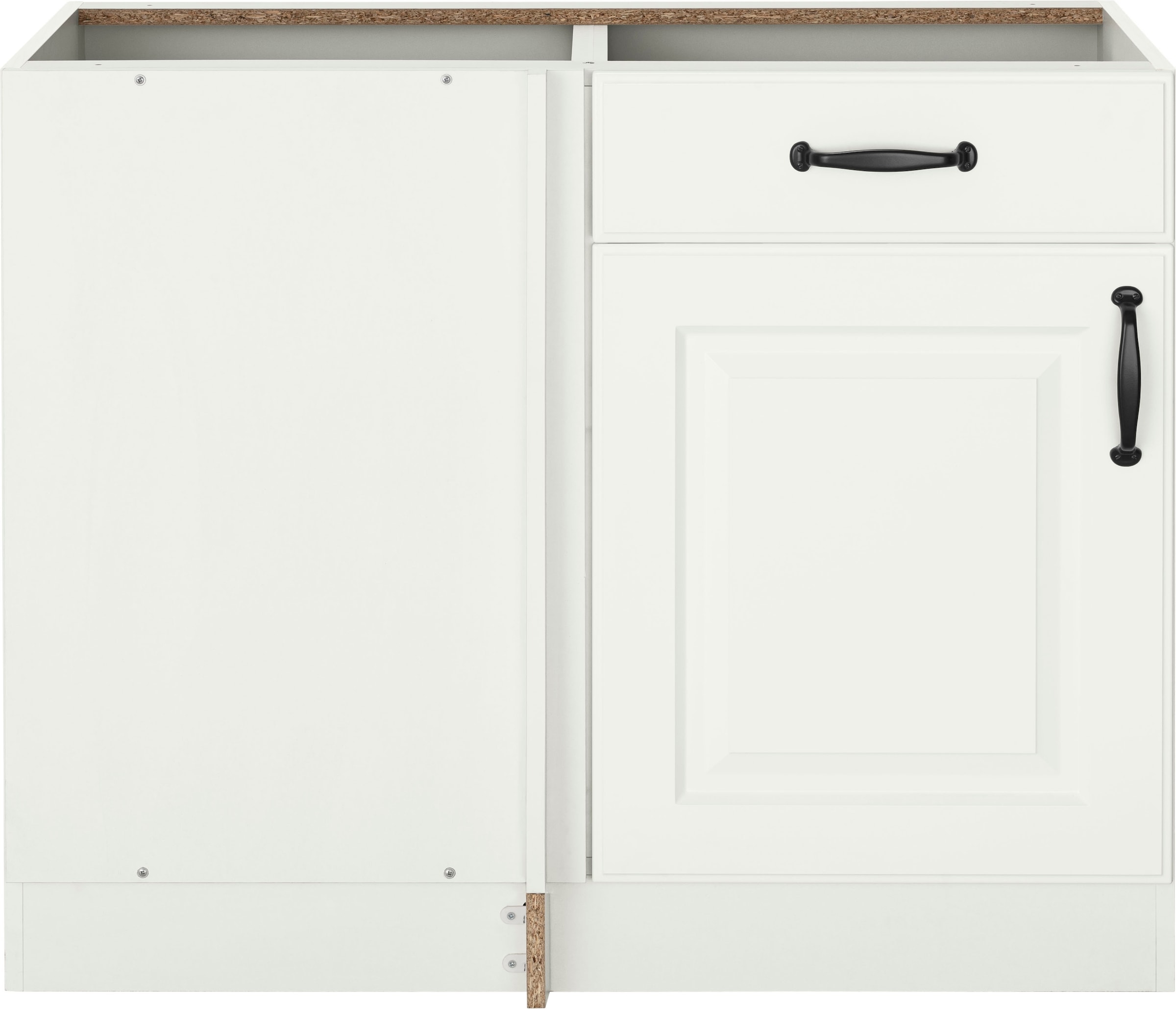 wiho Küchen Eckunterschrank »Erla«, 100 cm breit, Kassettenfront, Planungsmaß  110 cm, ohne Arbeitsplatte auf Raten kaufen