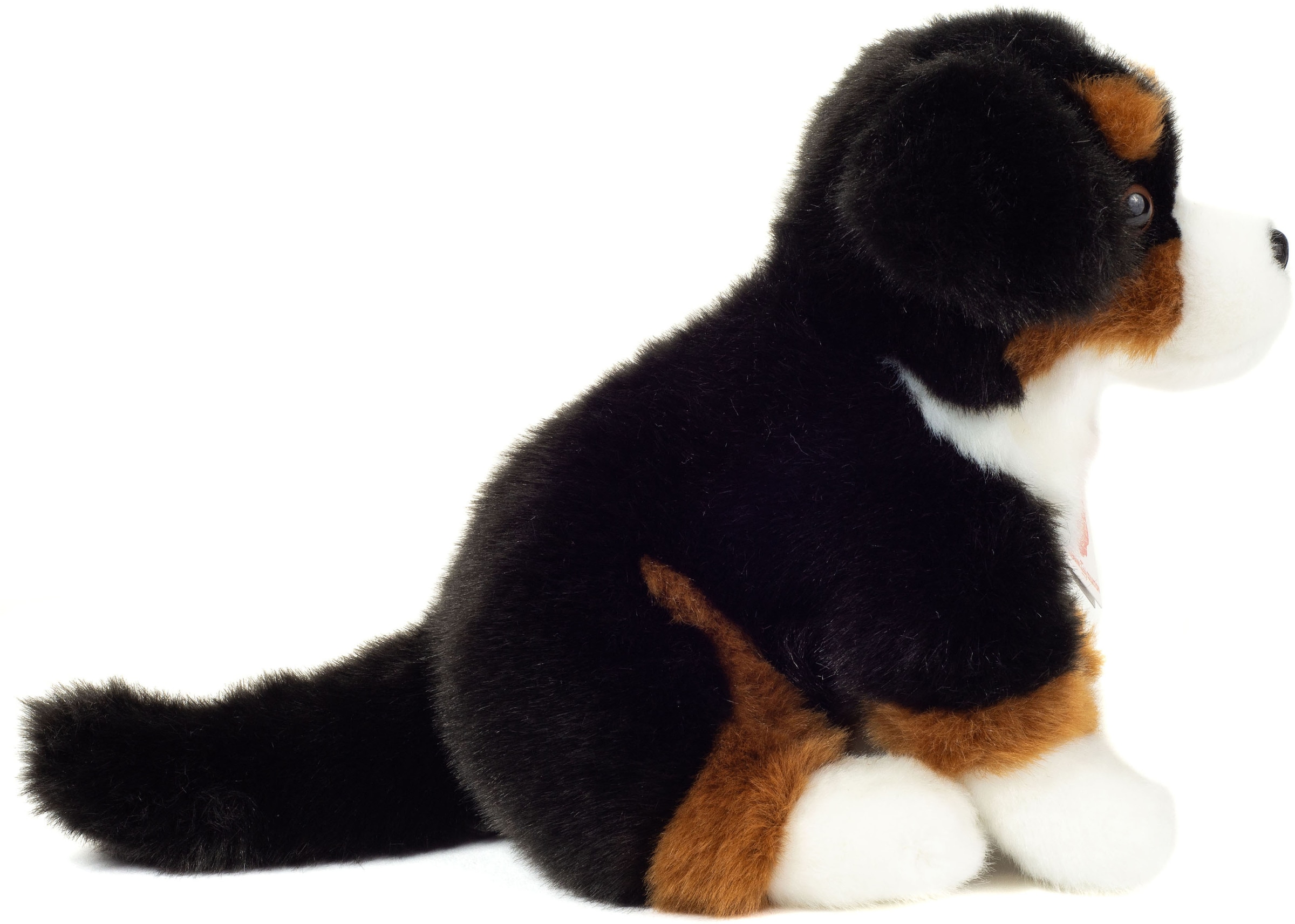 Teddy Hermann® Kuscheltier »Berner Sennenhund sitzend schwarz/braun/weiß, 21 cm«, zum Teil aus recyceltem Material