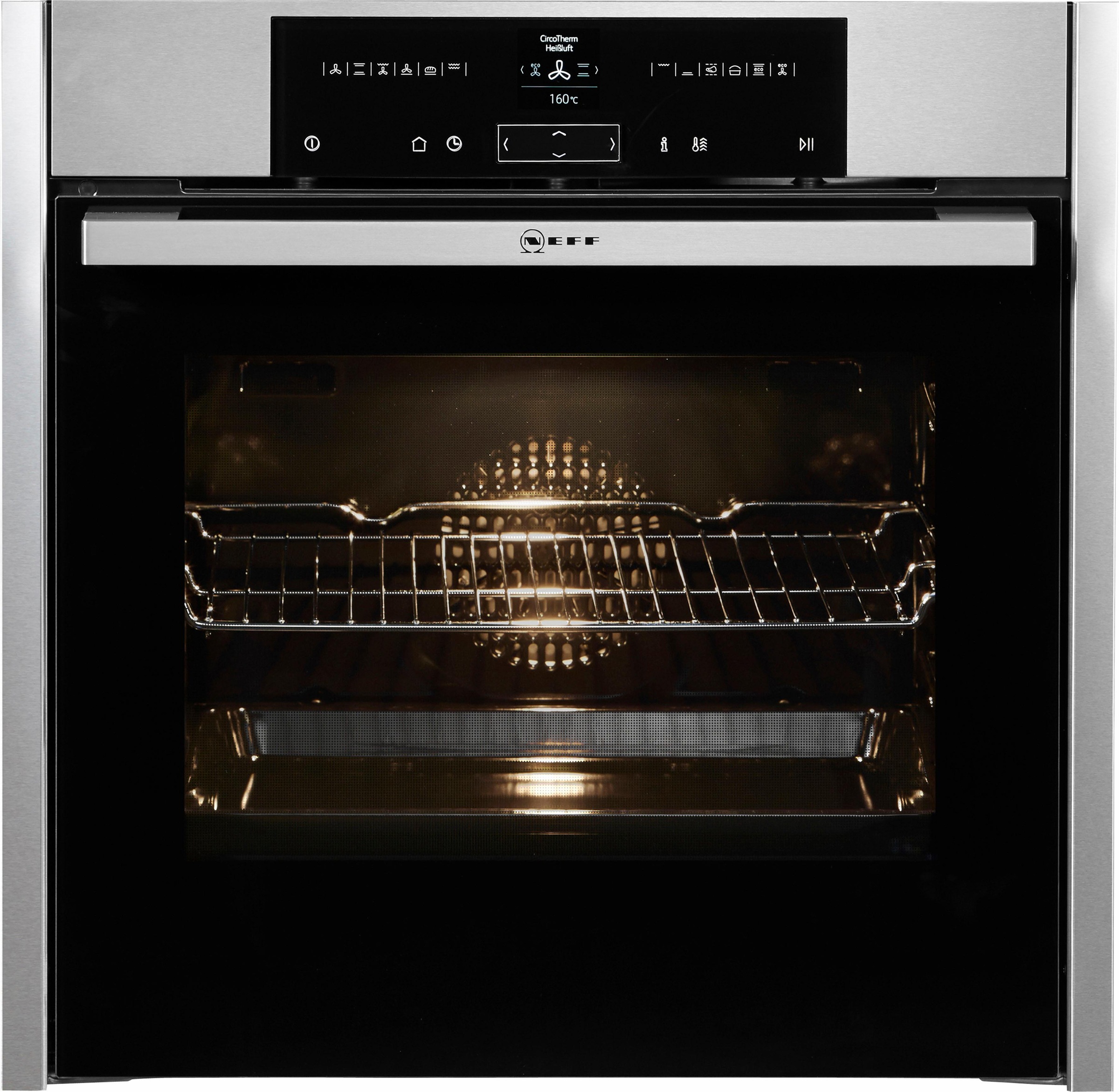 3. Bild von NEFF Pyrolyse Backofen N 70 »B25CR22N1«, mit Teleskopauszug nachrüstbar, Pyrolyse-Selbstreinigung, CircoTherm®-Heißluft