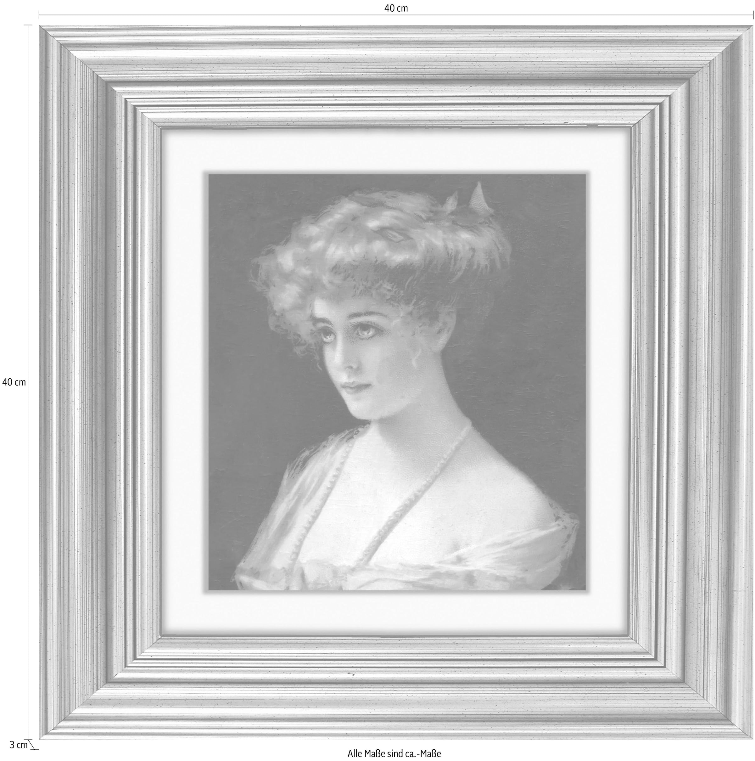queence Acrylglasbild »Frau I«, Kunst-Frau-Gemälde-Historische Persönlichkeiten, Fine Art-Print in Galeriequalität