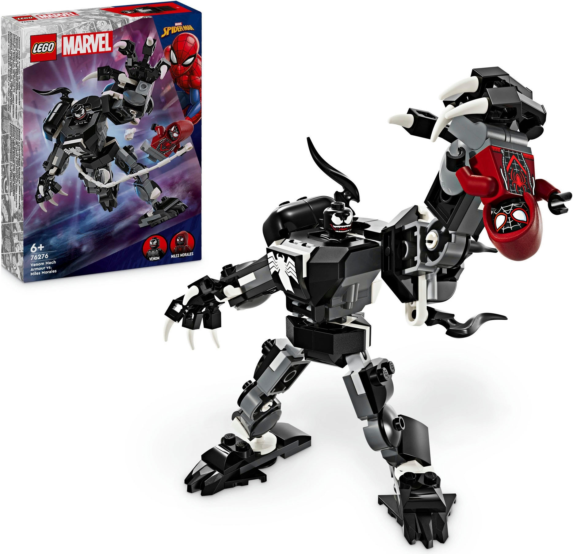 LEGO® Konstruktionsspielsteine »Venom Mech vs. Miles Morales (76276), LEGO günstig online kaufen