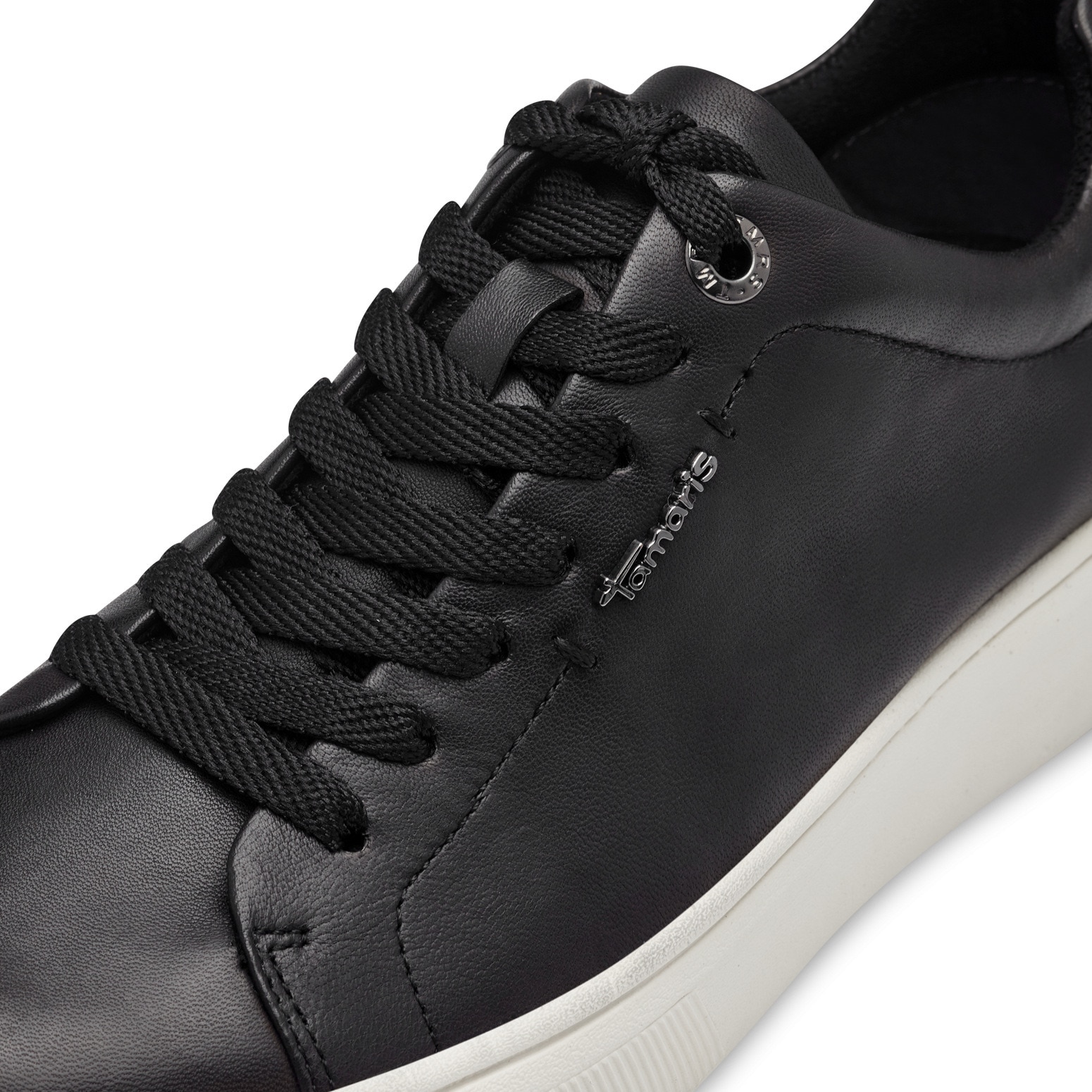 Tamaris Plateausneaker, Freizeitschuh, Halbschuh, Schnürschh mit Wechselfußbett