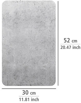 WENKO Herd-Abdeckplatte »Universal Modell Beton«, (Set, 2 tlg.), Herdabdeck günstig online kaufen