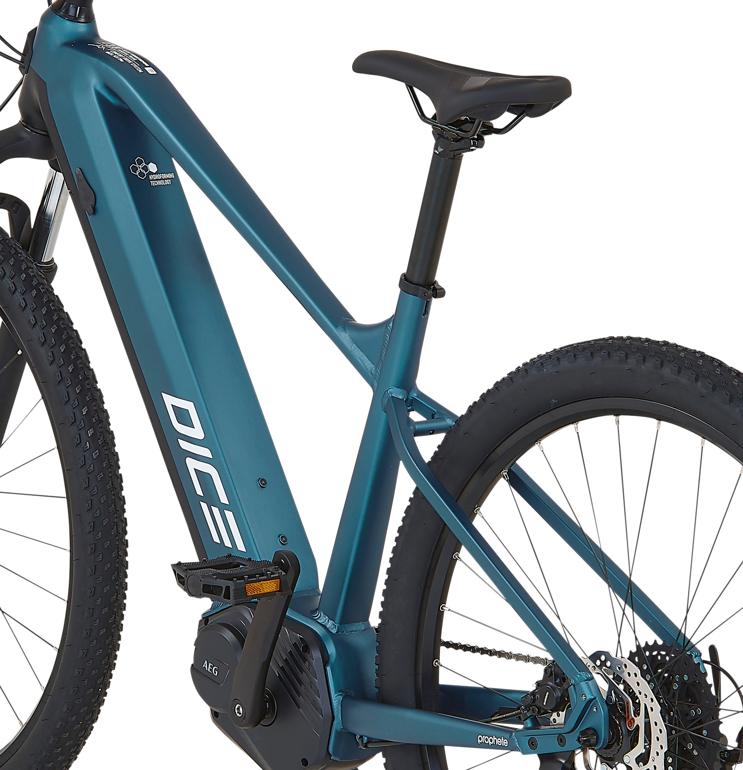 Prophete E-Bike »Dice 3.8«, 10 Gang, Shimano, Cues, Mittelmotor 250 W