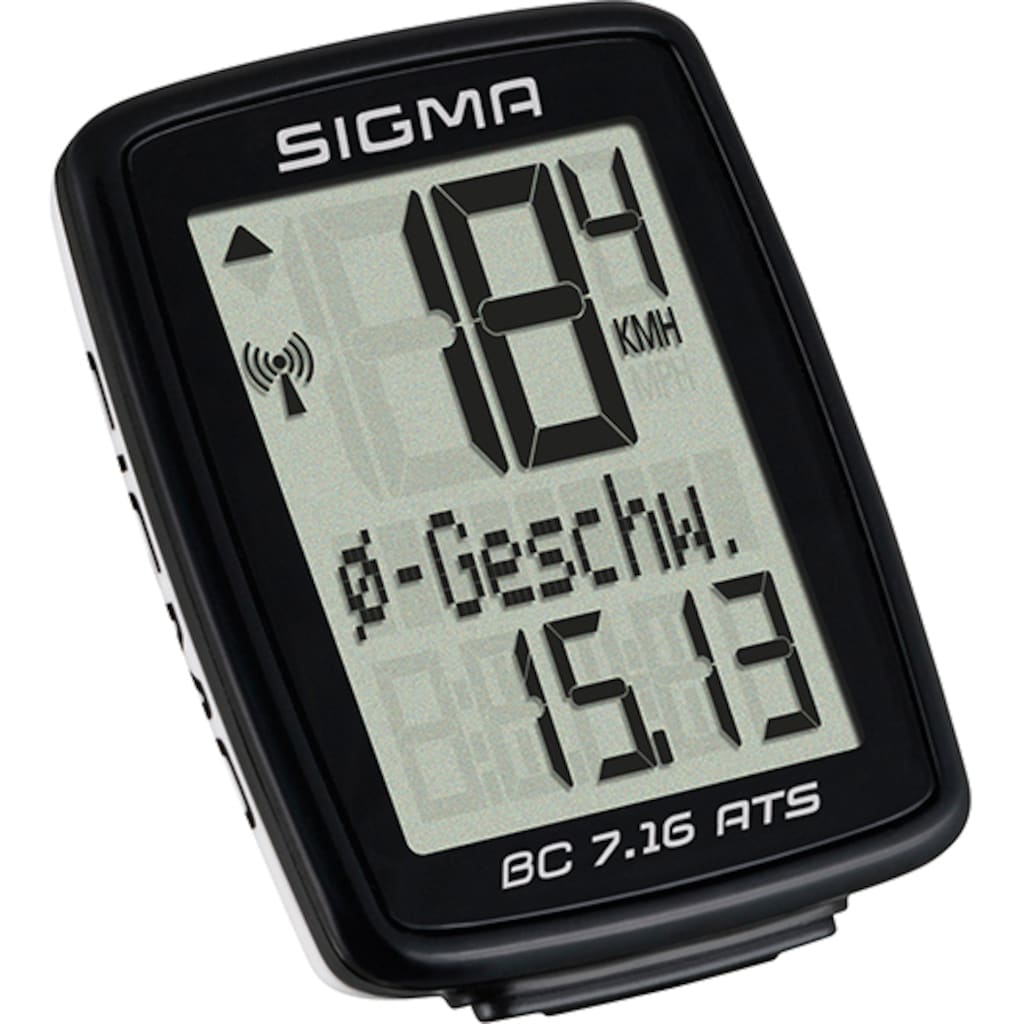 SIGMA SPORT Fahrradcomputer »BC 7.16 ATS«, kabellos