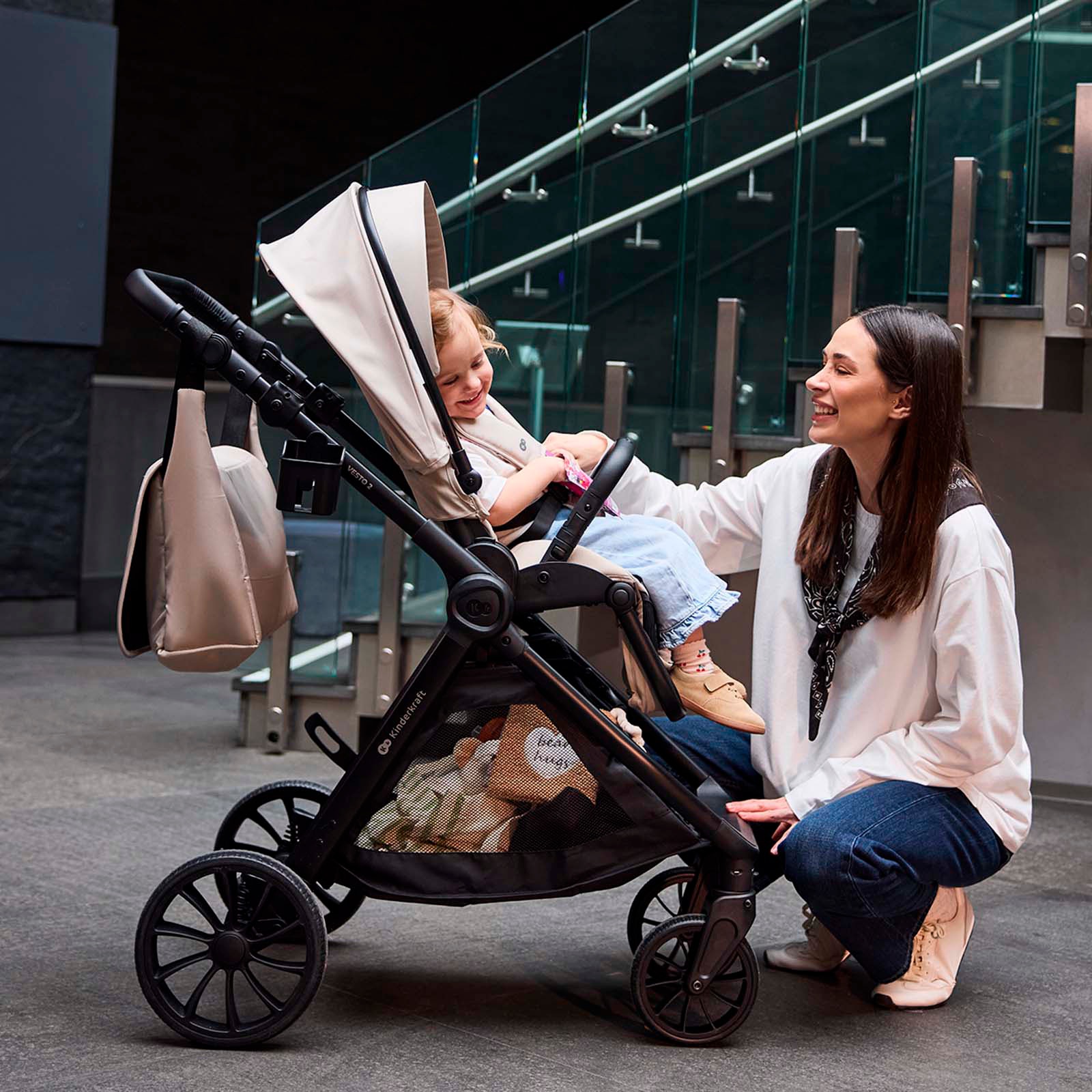 Kinderkraft Kombi-Kinderwagen »VESTO 2 - 2in1« 22 kg