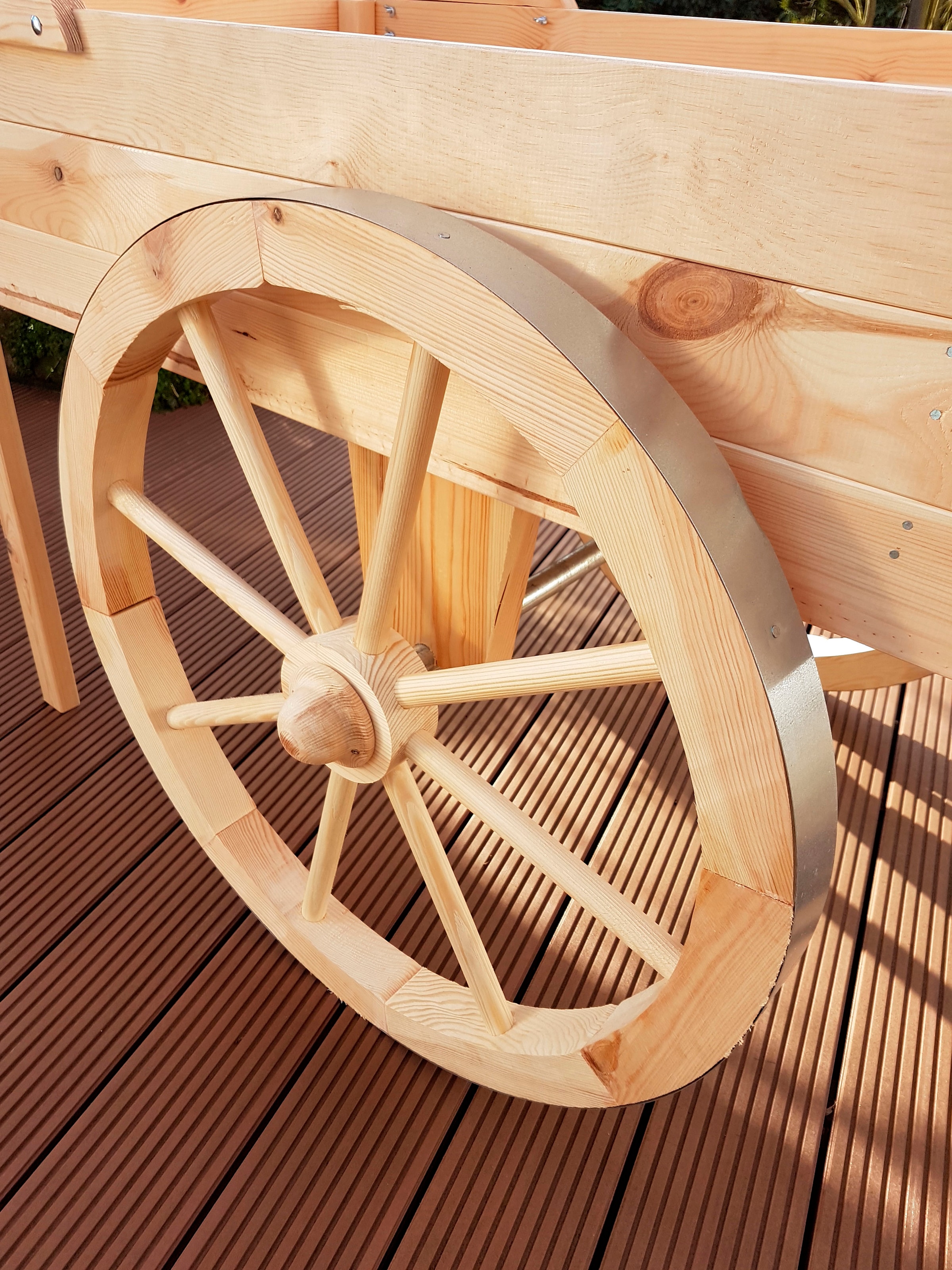 promadino Transportkarren »Marktwagen« BxTxH: 173x82x80 cm