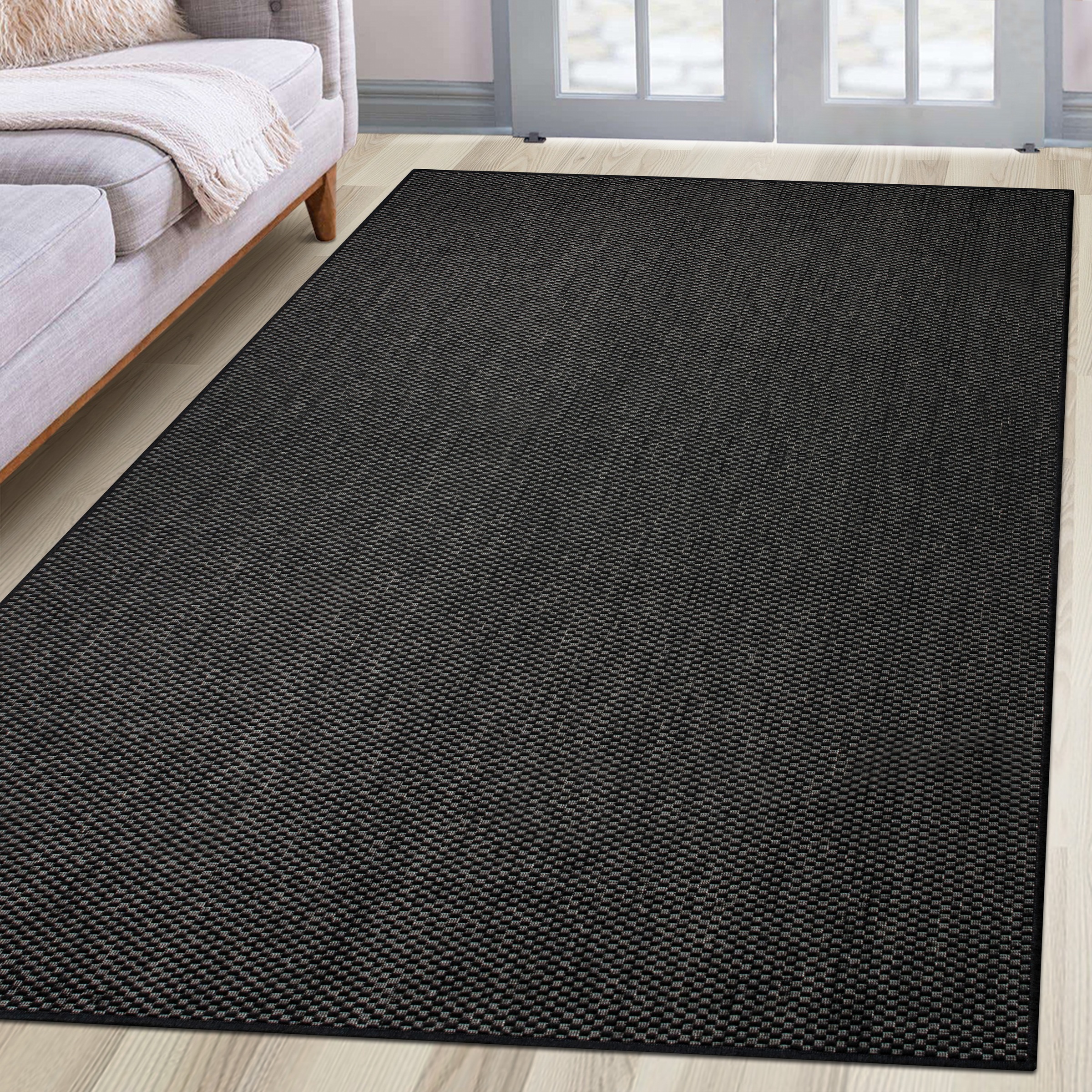 my home Teppich »Venedig auch als Läufer erhältlich«, rechteckig, 4 mm Höhe, In- und Outdoor geeignet, Sisal-Optik, Wetterfest & UV-beständig