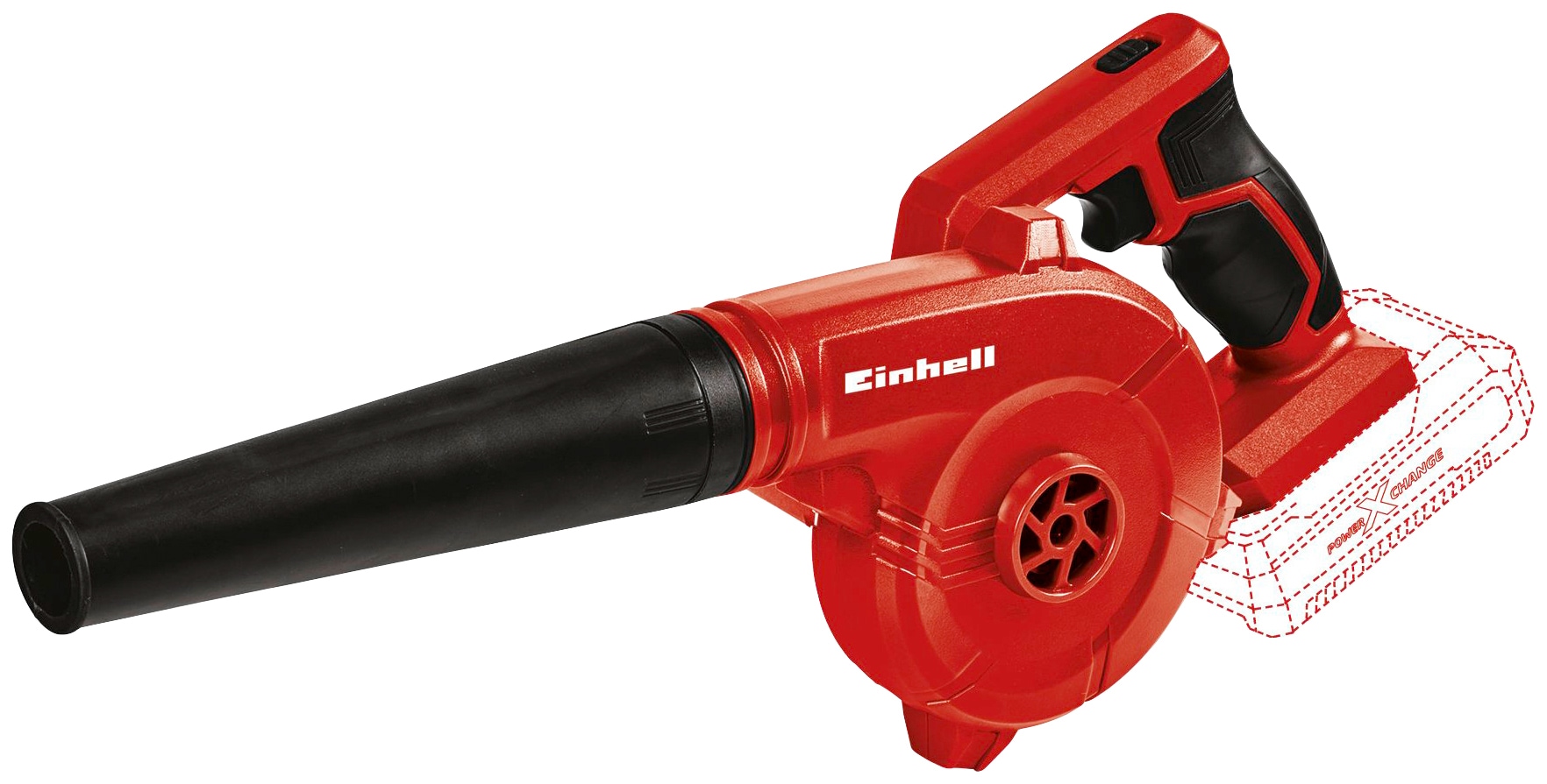 Einhell Akku-Gebläse »TE-CB 18/180 Li - Solo« ohne Akku und Ladegerät, inkl. Adapter