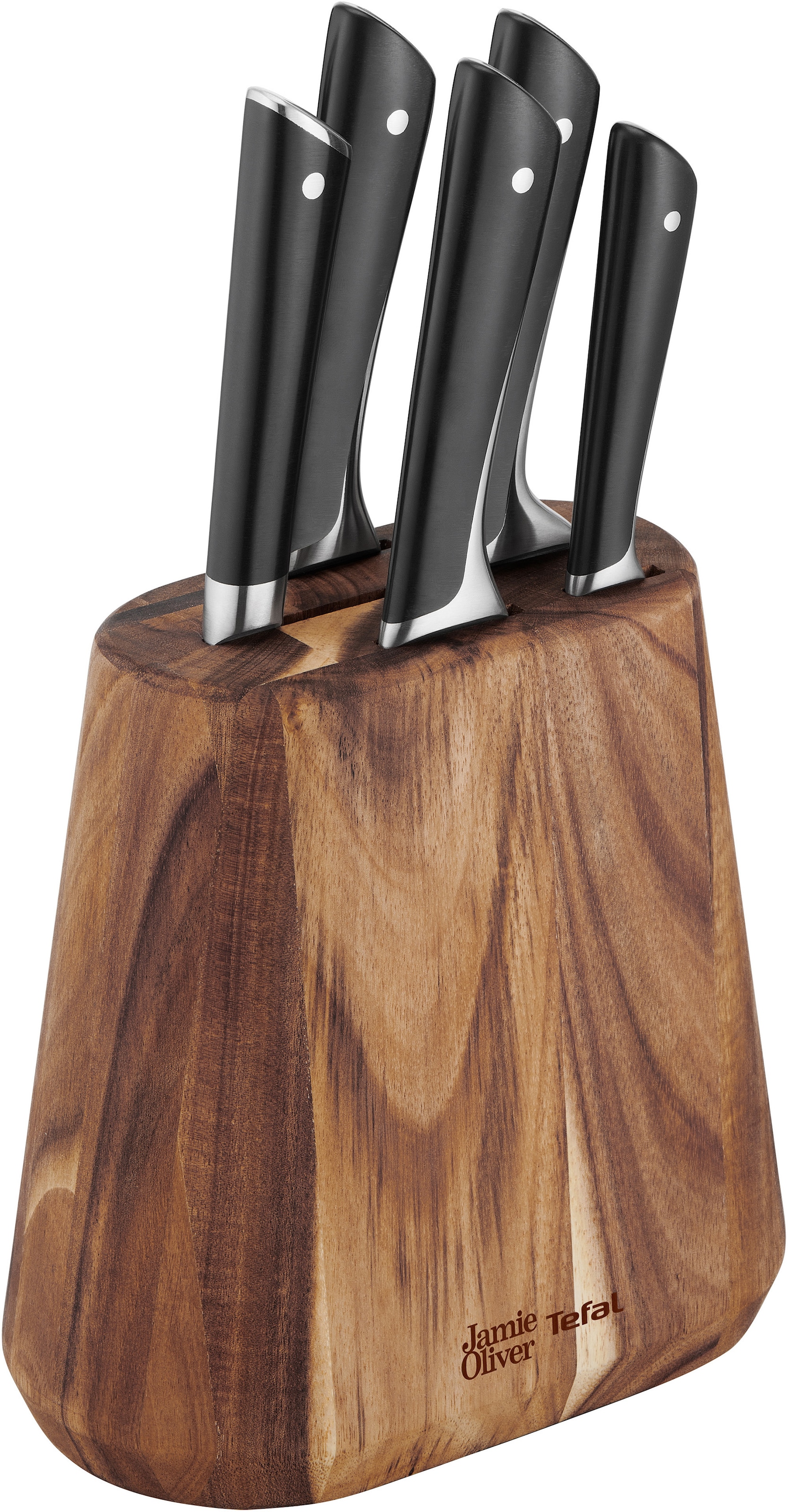 Tefal Messerblock »K267S7 Jamie Oliver« 7 Stk. hohe Leistung, unverwechselb günstig online kaufen