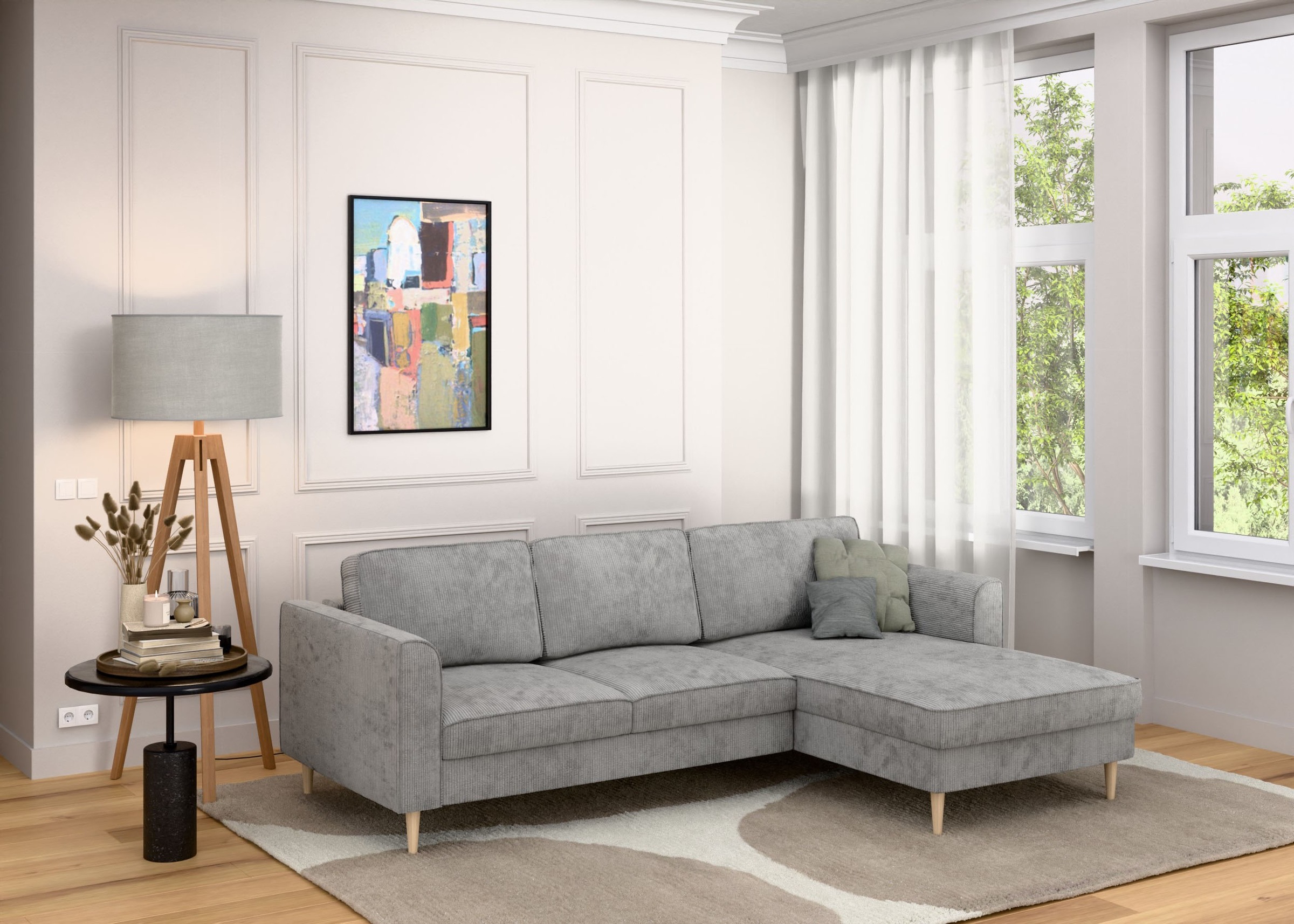 Home affaire Ecksofa »Booster Couch wahlweise mit Schlaffunktion und Bettka günstig online kaufen