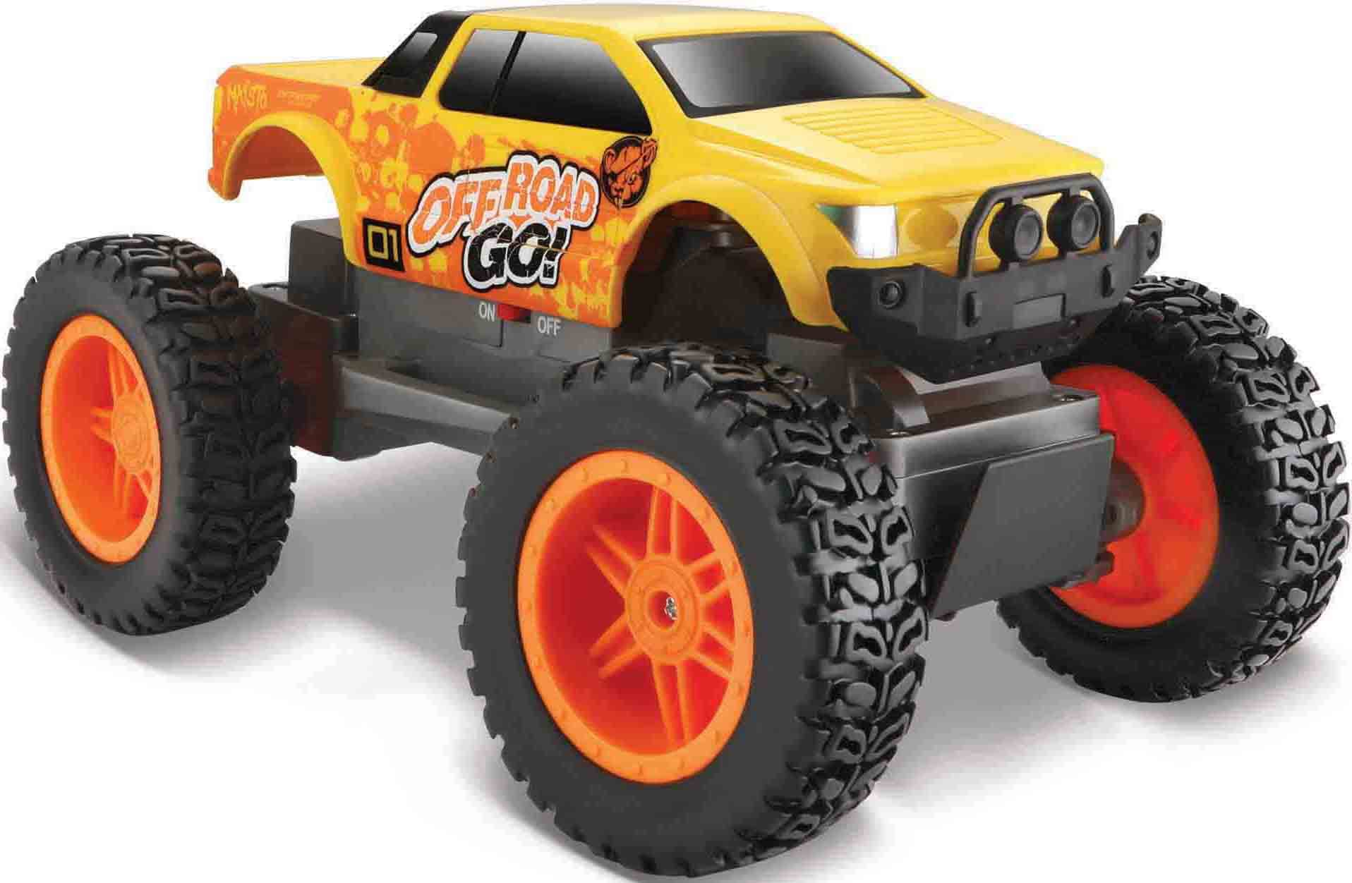 Maisto Tech RC-Monstertruck »Off Road Go, gelb«