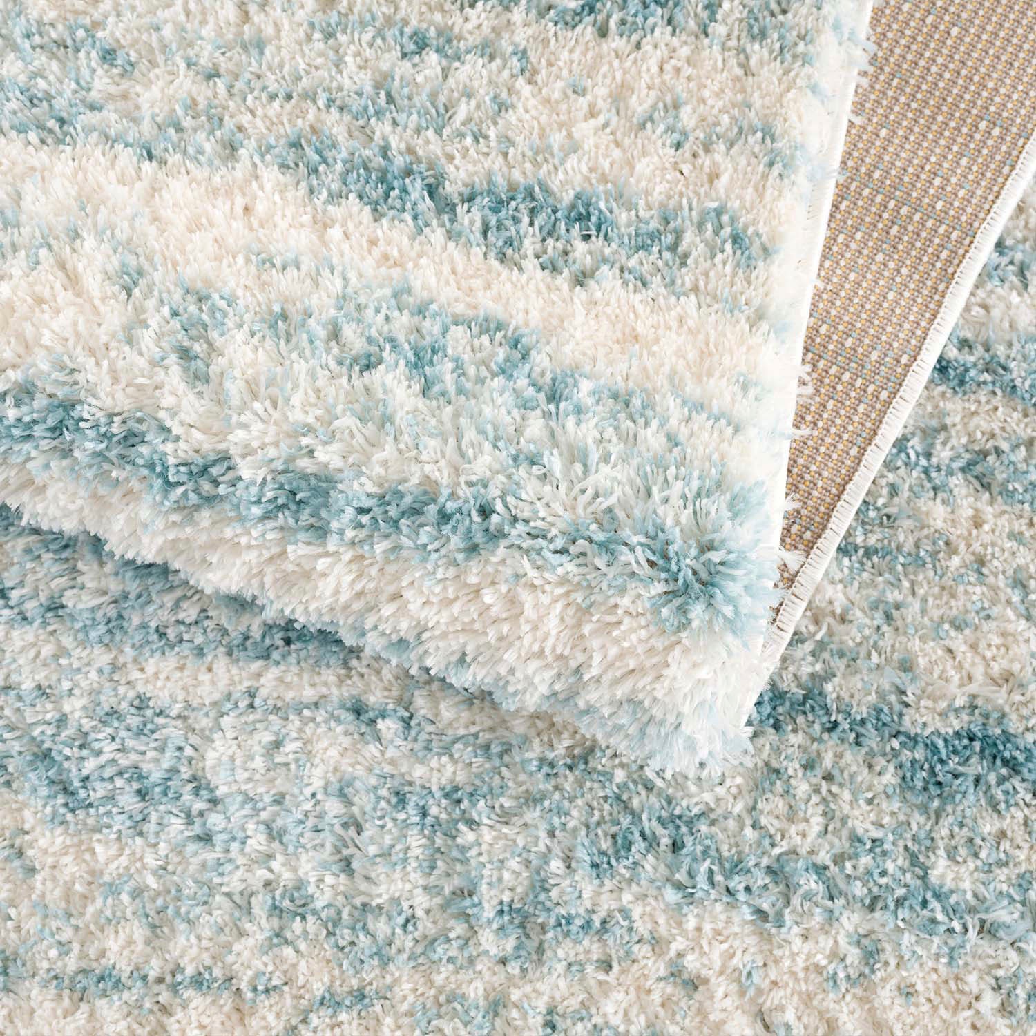 Carpet City Hochflor-Teppich »Pulpy 524«, rechteckig, 30 mm Höhe, besonders weich, Meliert, ideal für Wohnzimmer & Schlafzimmer