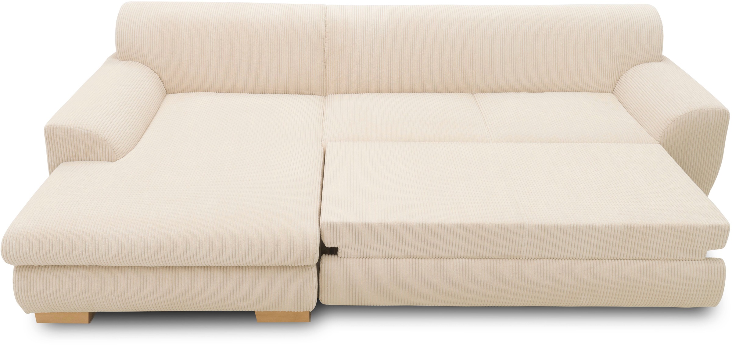Home affaire Ecksofa »Nika L-Form«, wahlweise mit Bettfunktion, auch in Cord