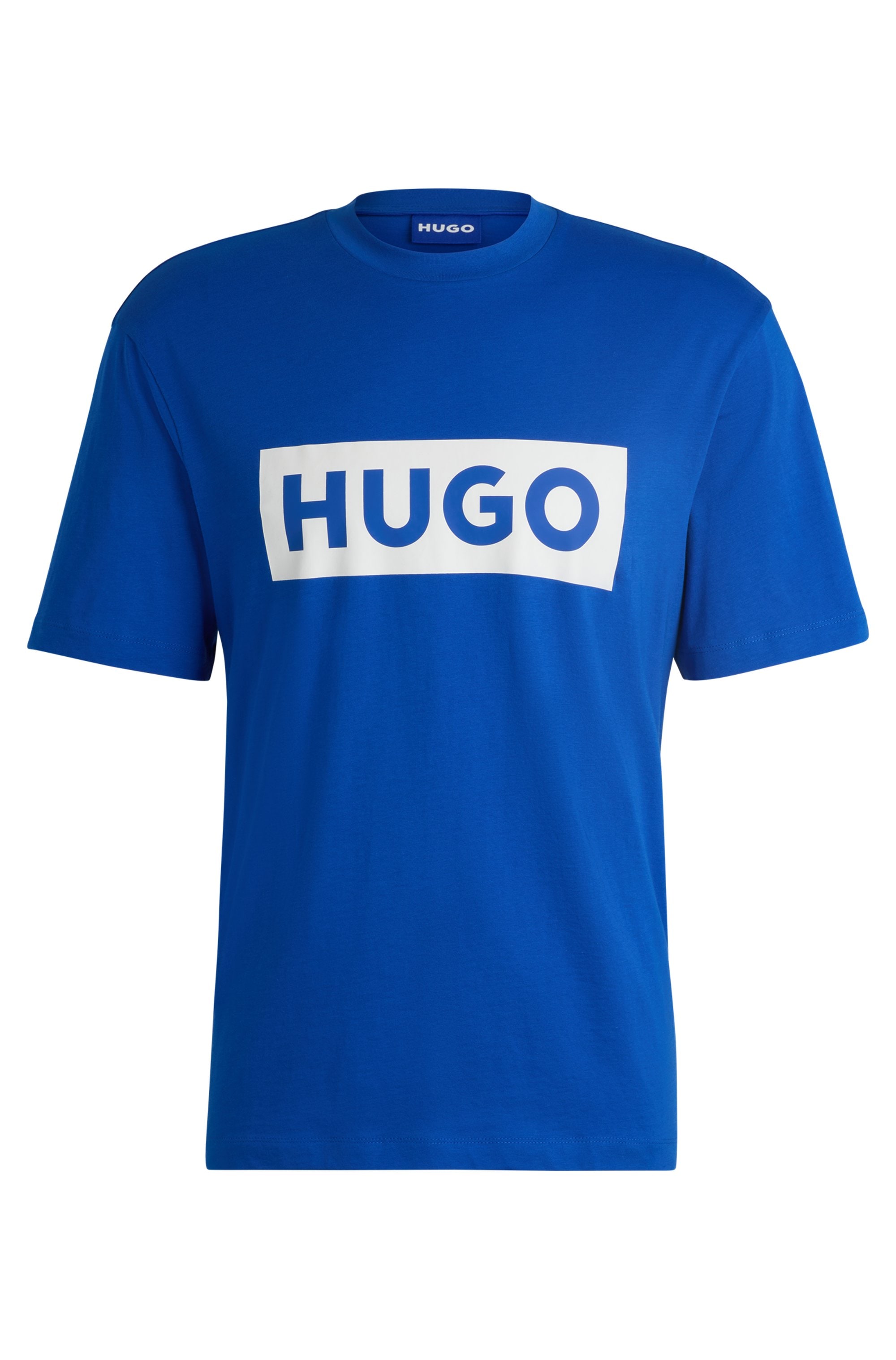 HUGO Blue T-Shirt »Nico« mit großem Logo-Print, Unisex