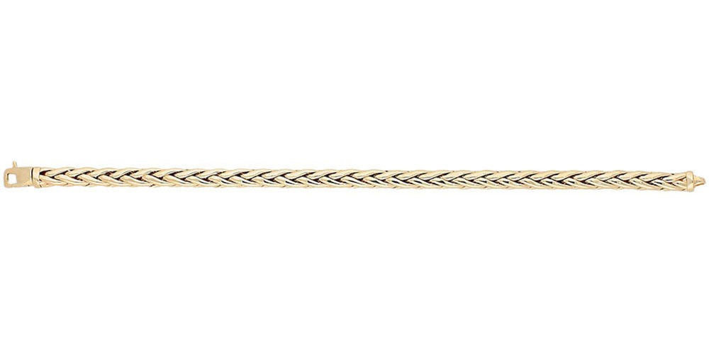 Firetti Armkette »Schmuck Geschenk Gold 585 Armschmuck Armkette Zopf ca. 5,5 mm breit«